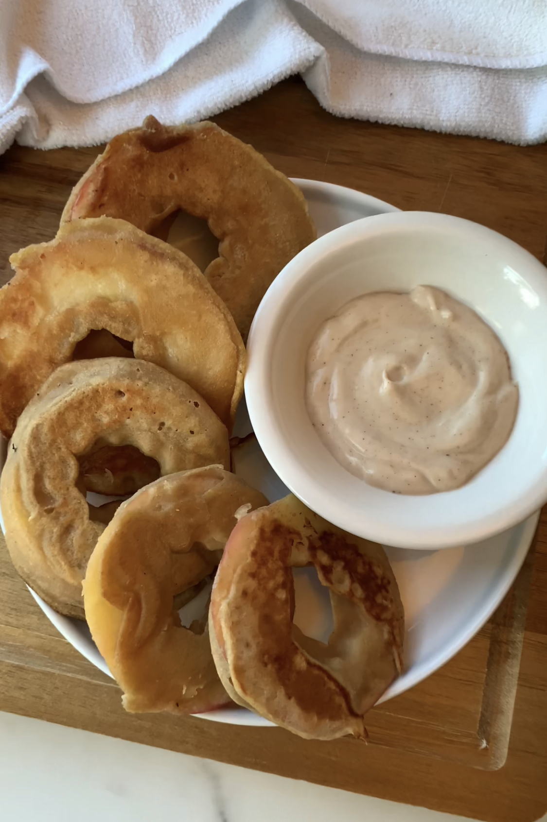 Apple Pancake Rings