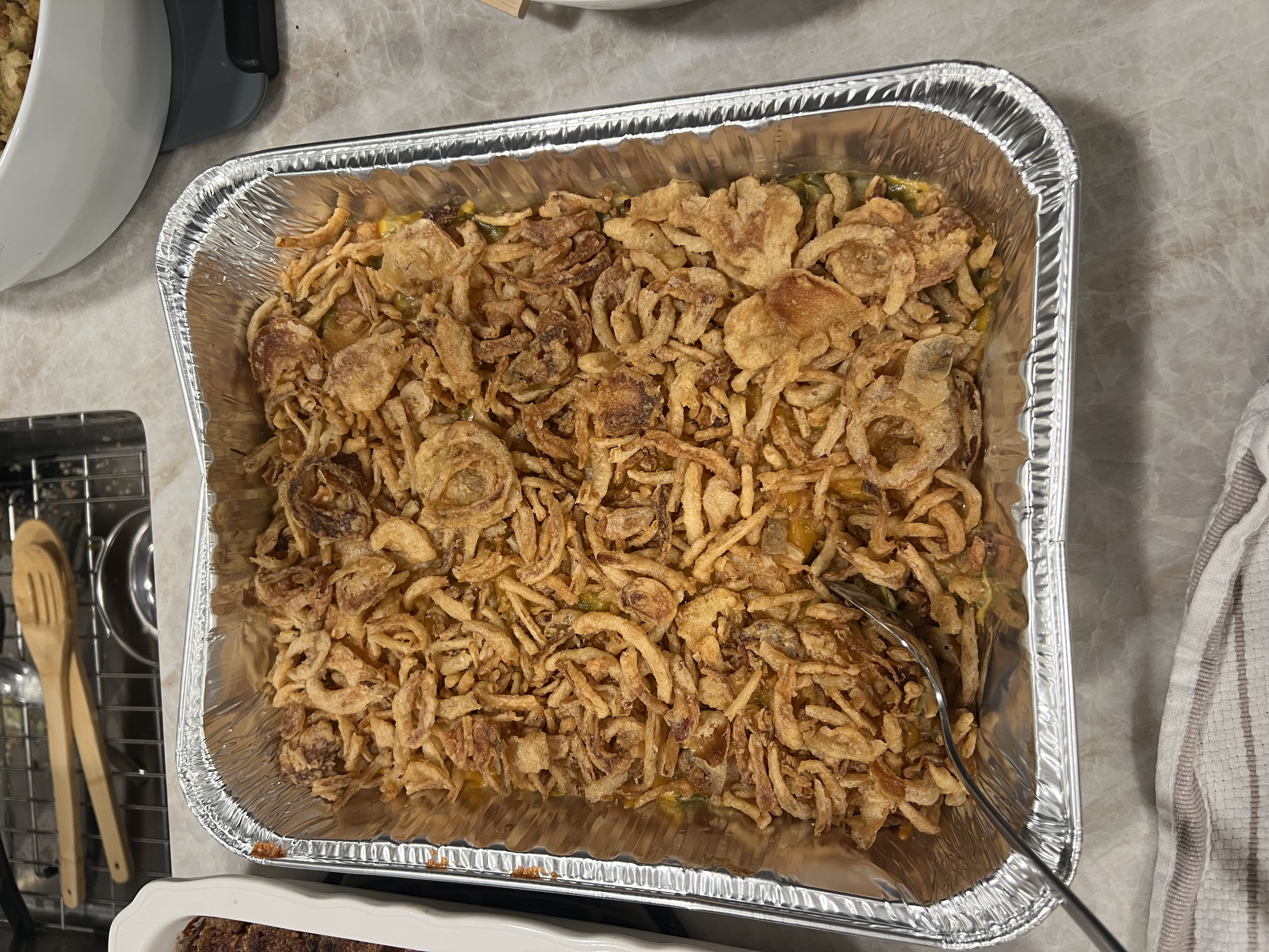 Homemade Green Bean Casserole review