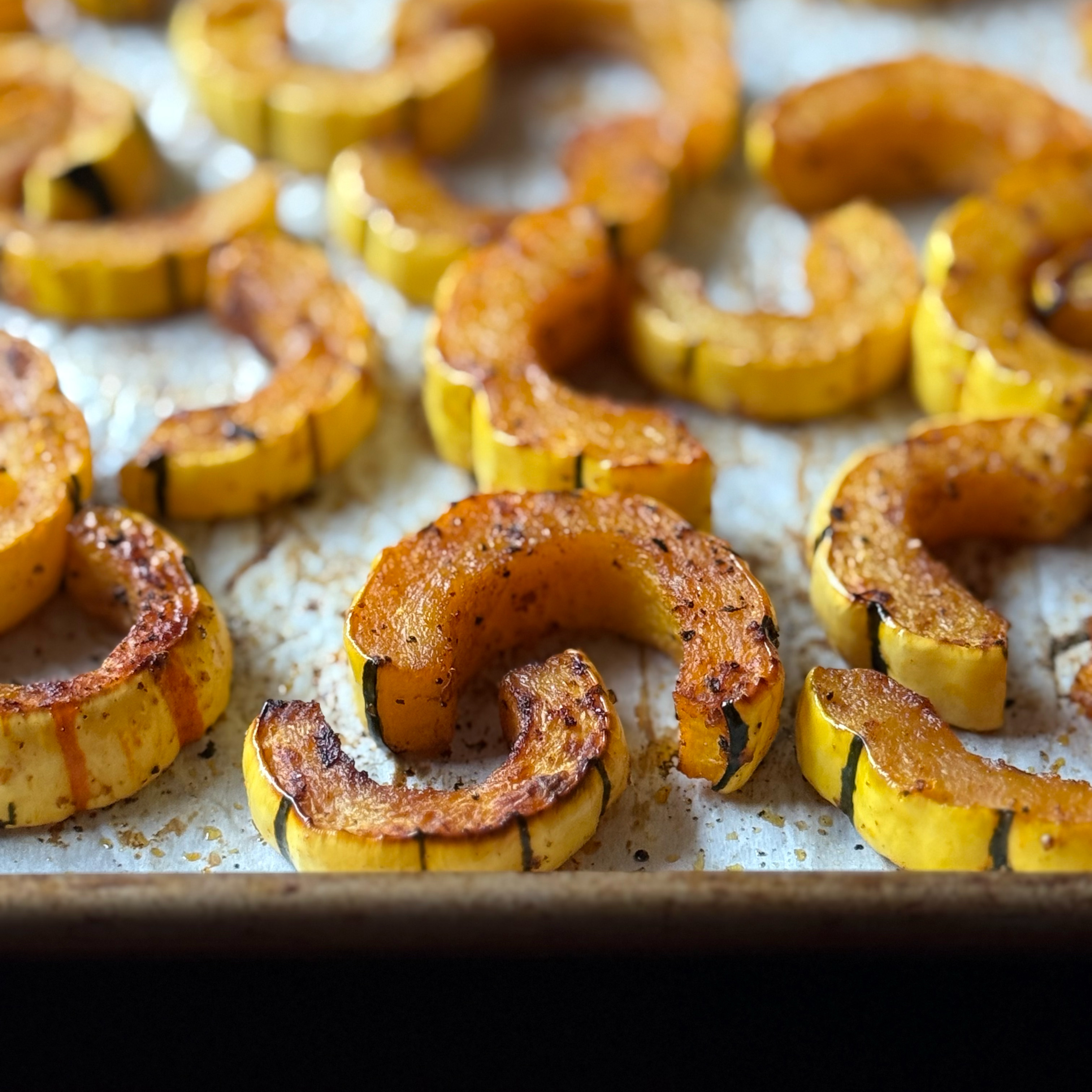 Baked Delicata Squash