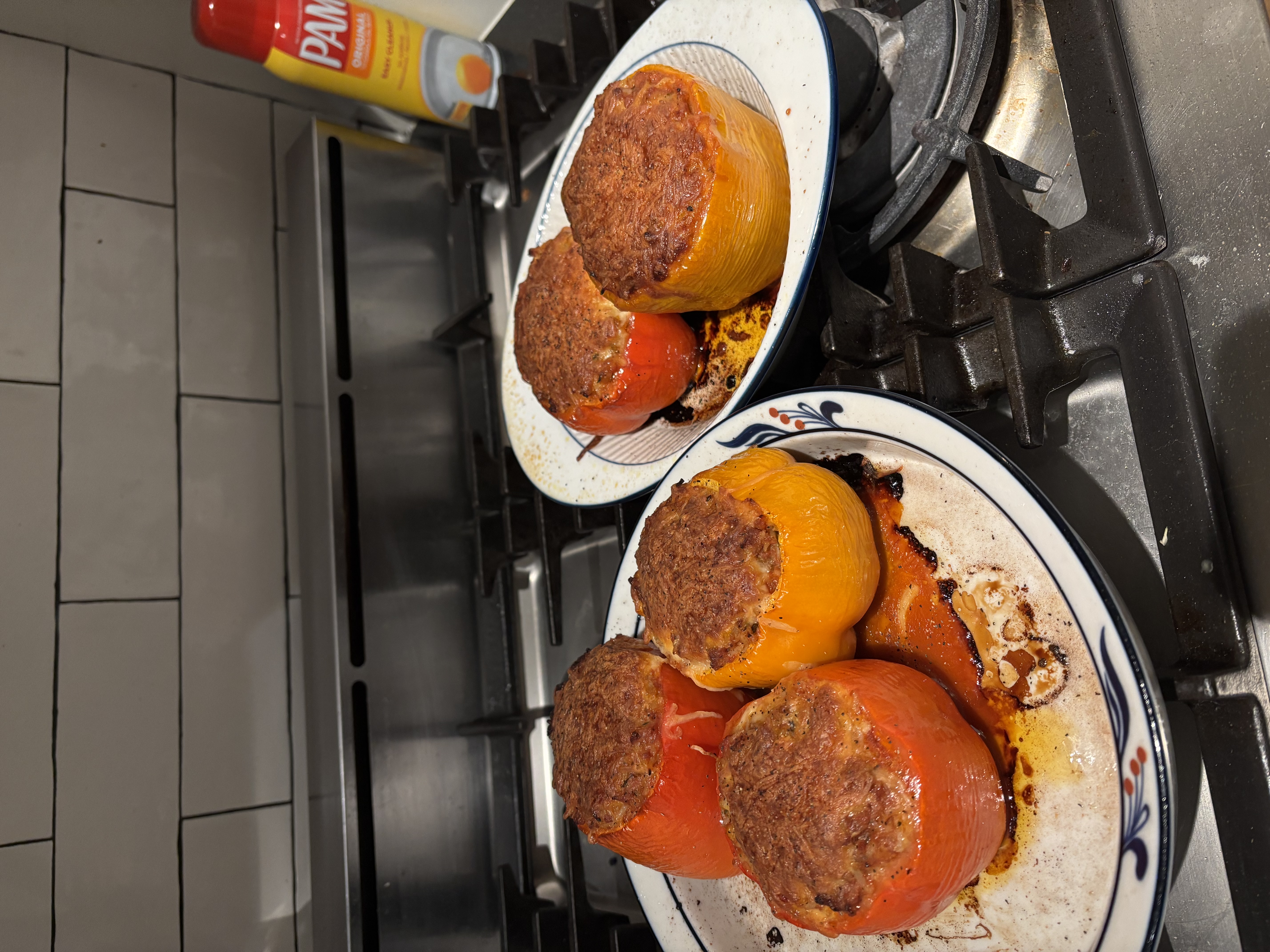 Cheesy Beef and Rice Stuffed Peppers review