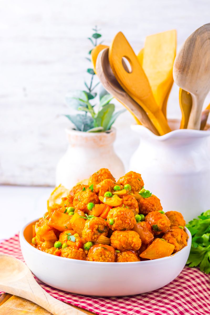 Slow Cooker Meatball Stew Recipe