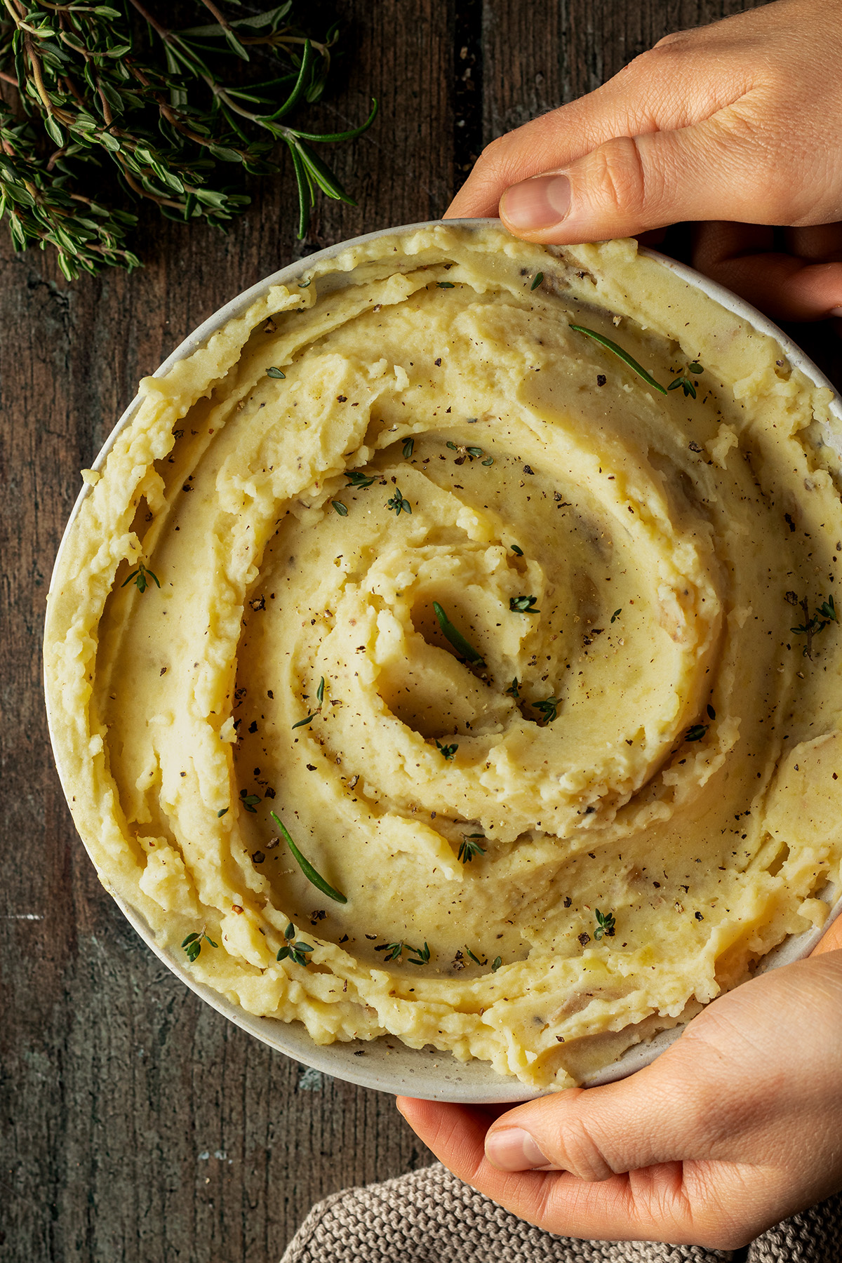 Low-Calorie Mashed Potatoes