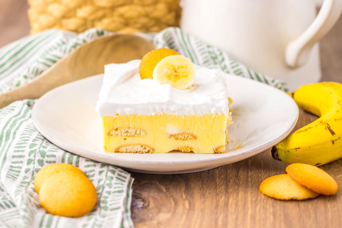 No-Bake Banana Pudding Cake