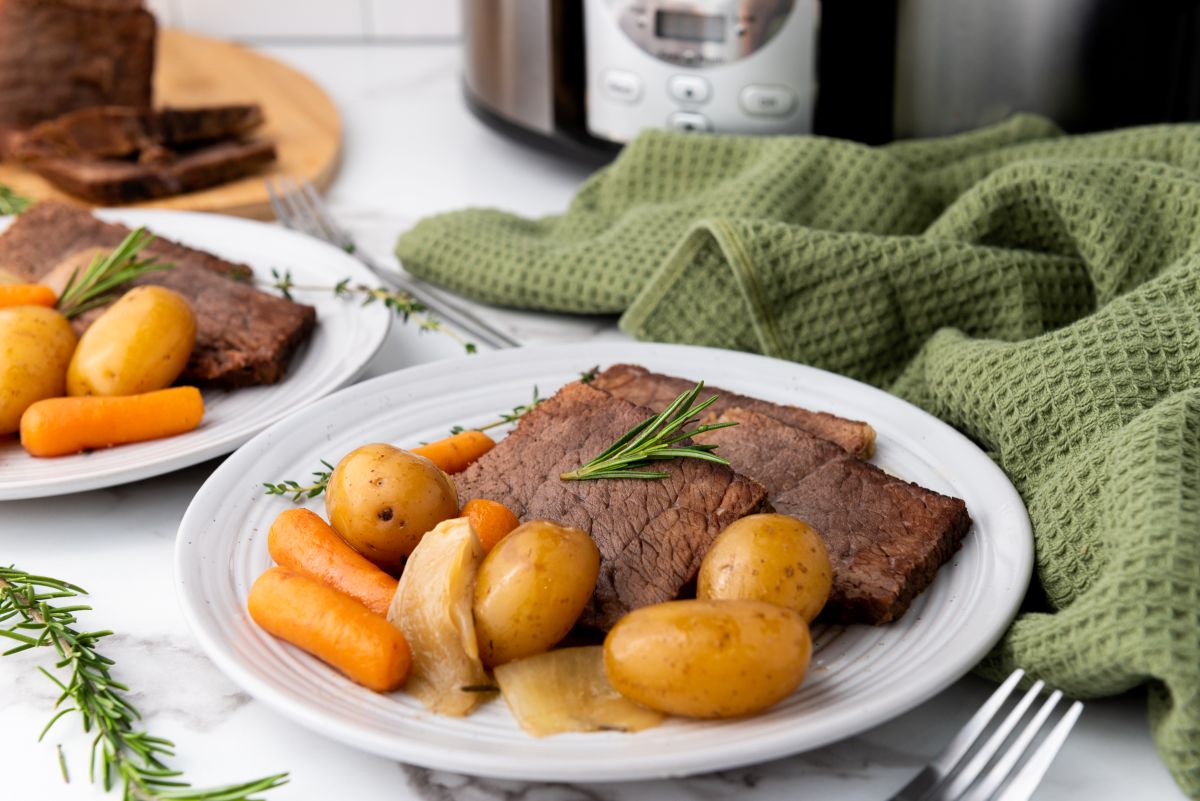 Slow Cooker Beef Rump Roast