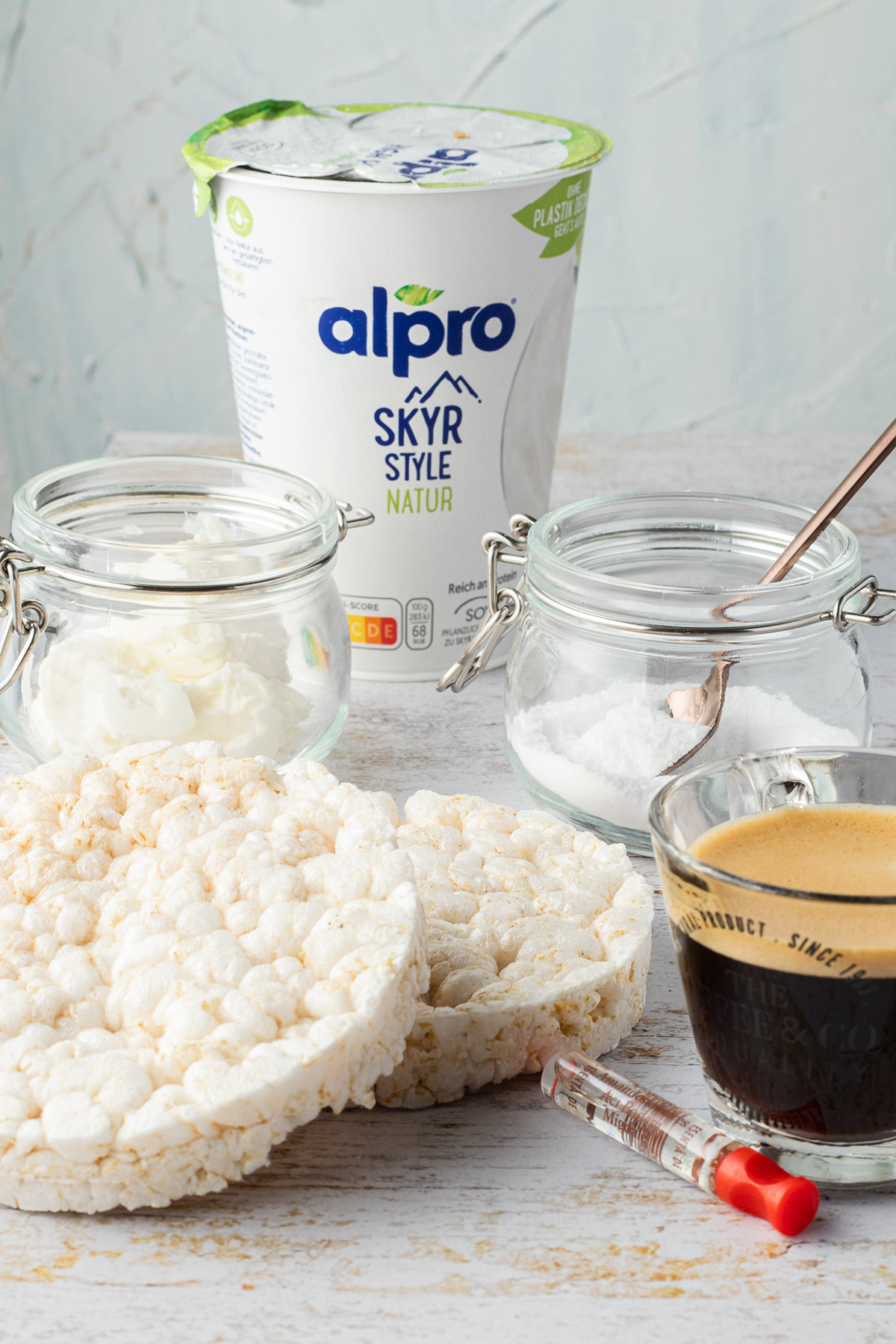 Fitness Tiramisu in a Glass