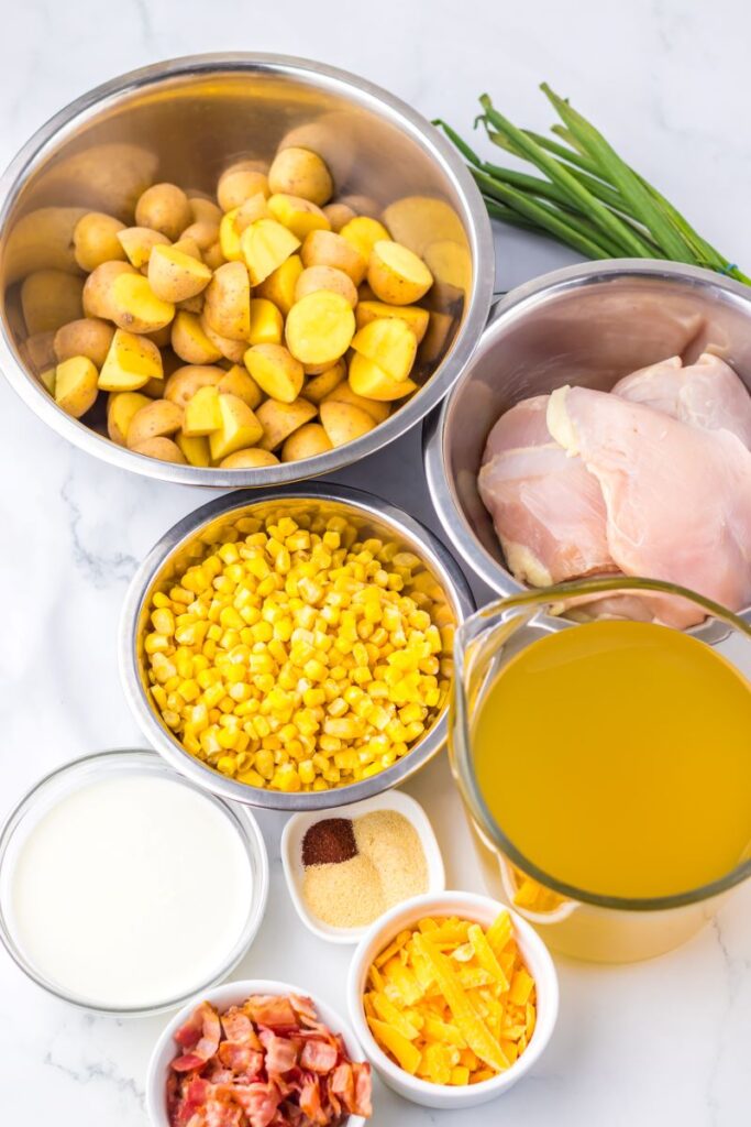 Slow Cooker Chicken Corn Chowder