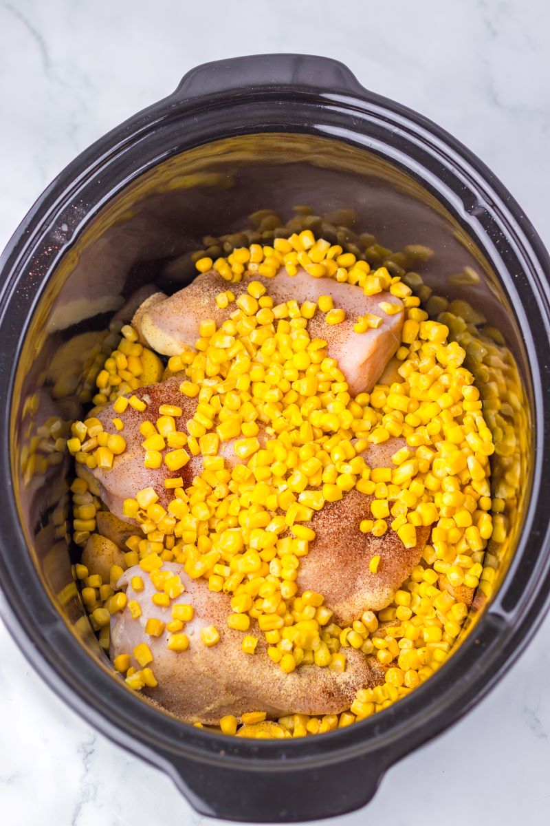 Slow Cooker Chicken Corn Chowder