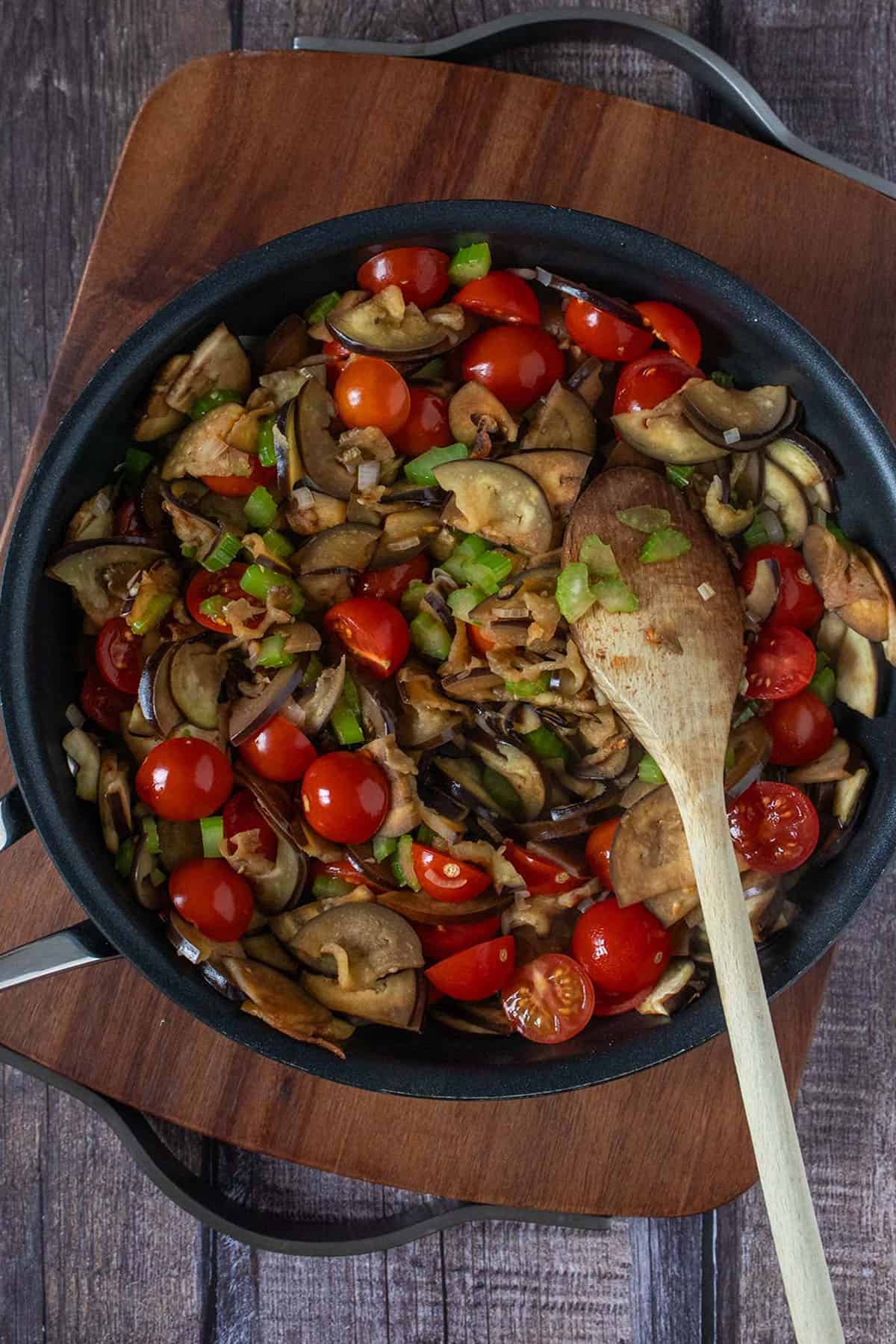 Polenta with Vegetables