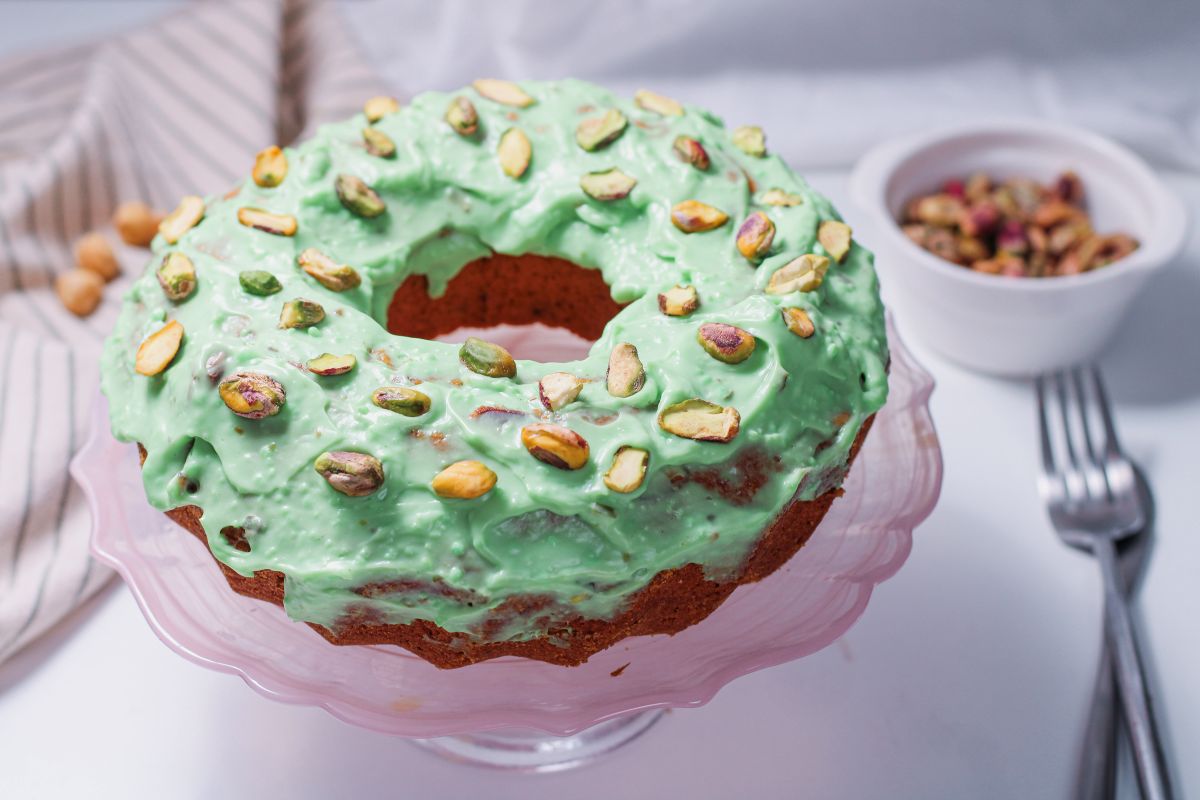Pistachio Bundt Cake