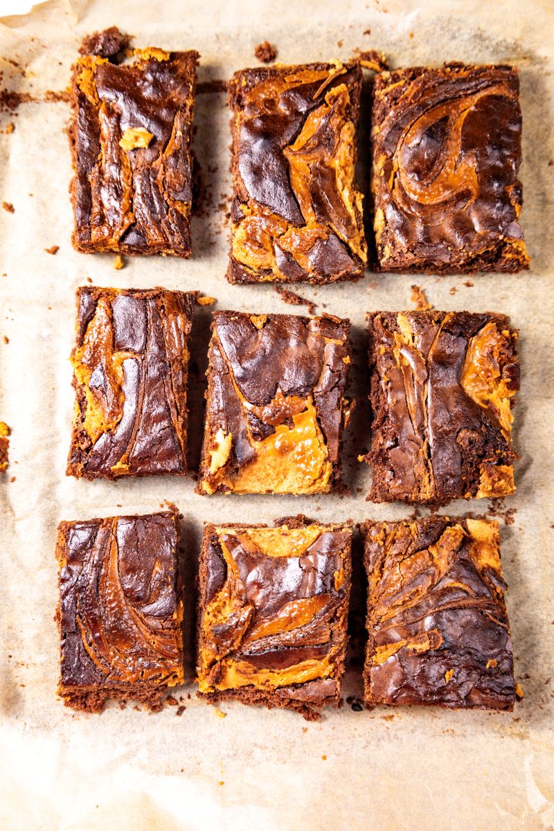 Chocolate Peanut Butter Brownies