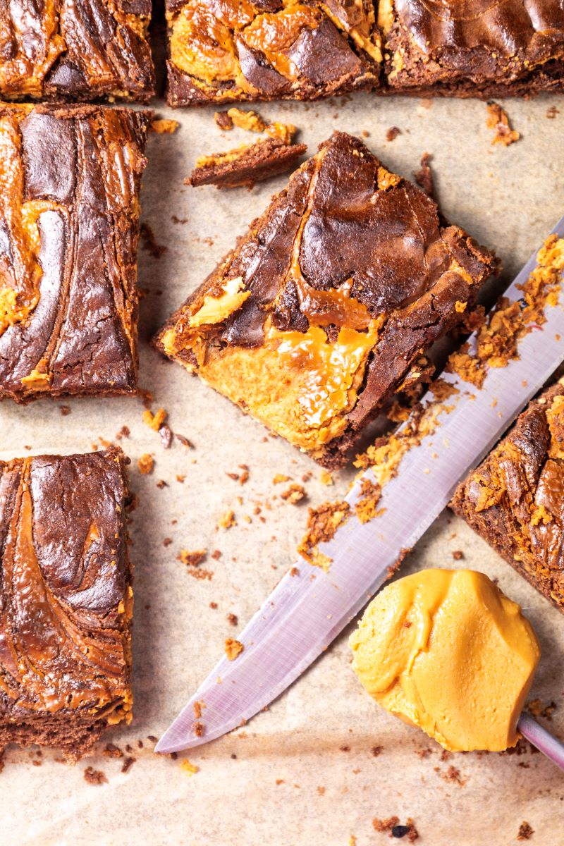 Chocolate Peanut Butter Brownies