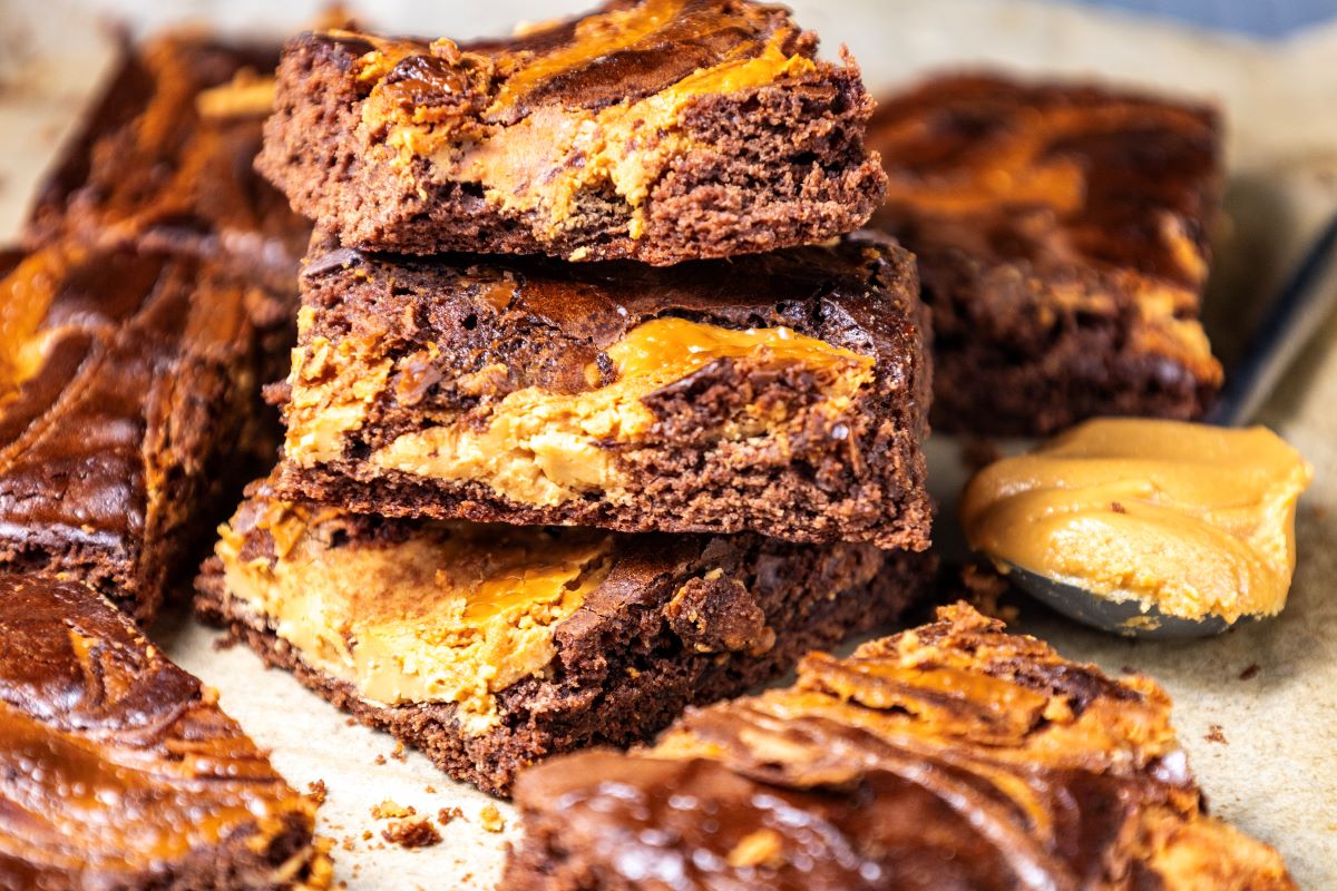 Chocolate Peanut Butter Brownies