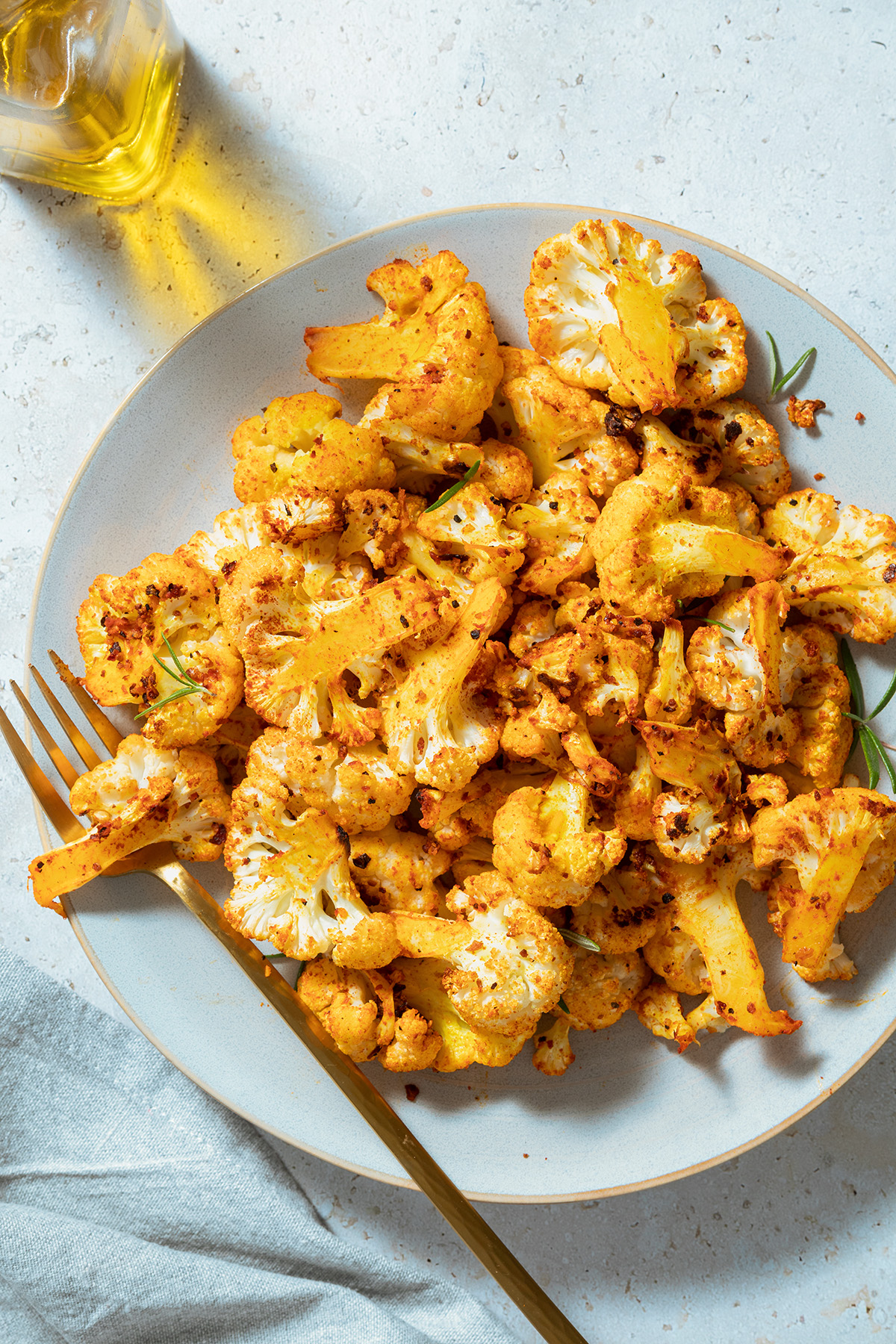 Crispy Roasted Cauliflower