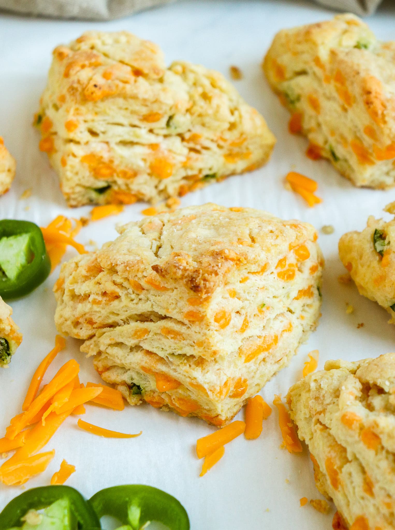 Jalapeno Cheddar Scones