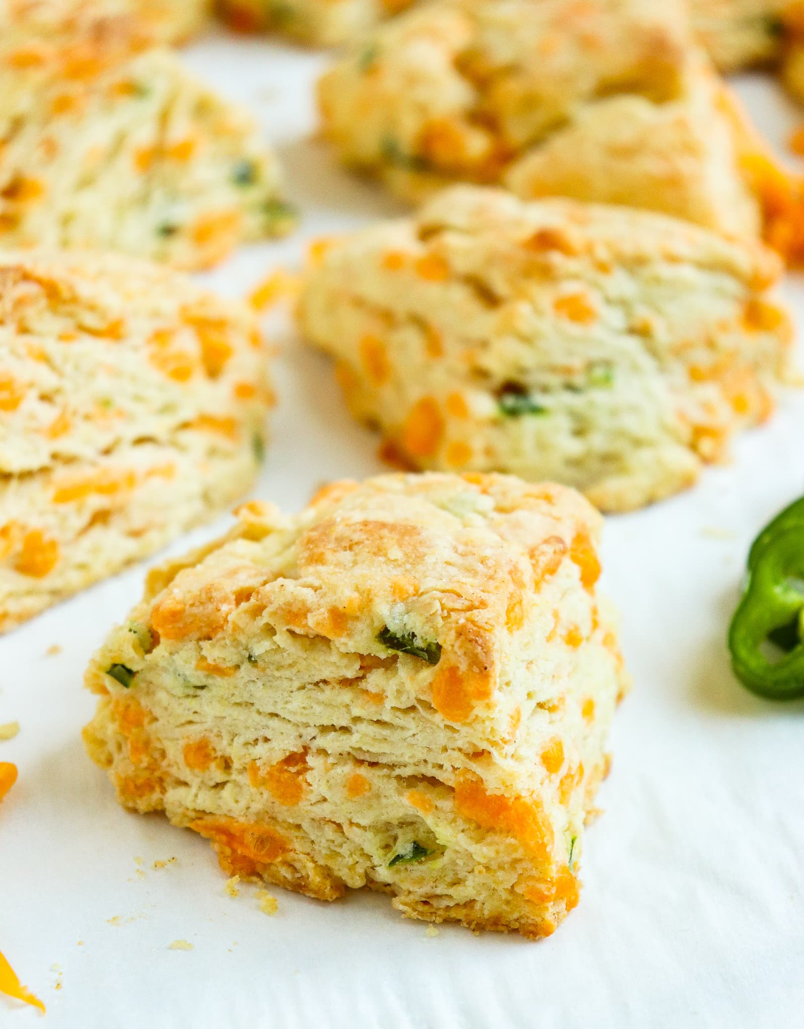 Jalapeno Cheddar Scones