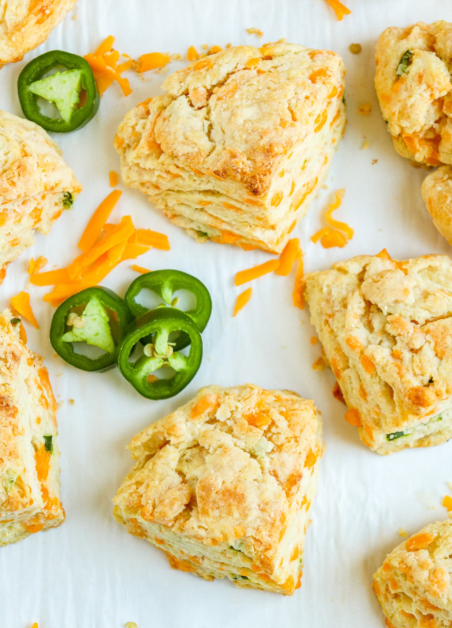 Jalapeno Cheddar Scones