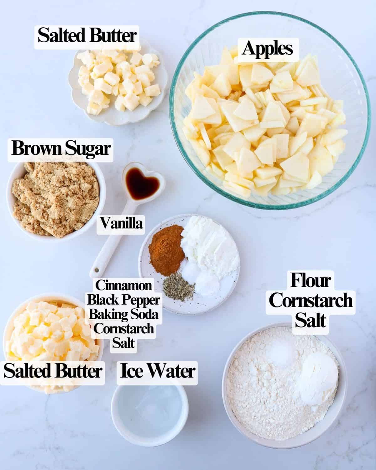 Brown Sugar Vanilla Apple Pie