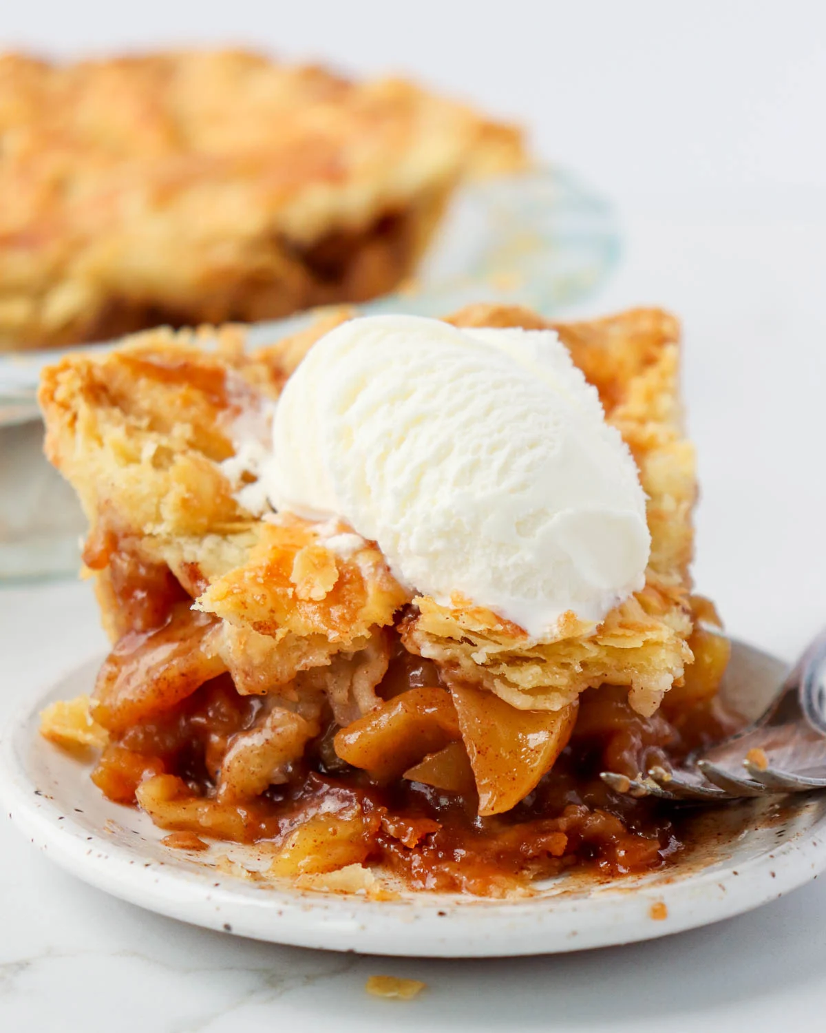 Brown Sugar Vanilla Apple Pie
