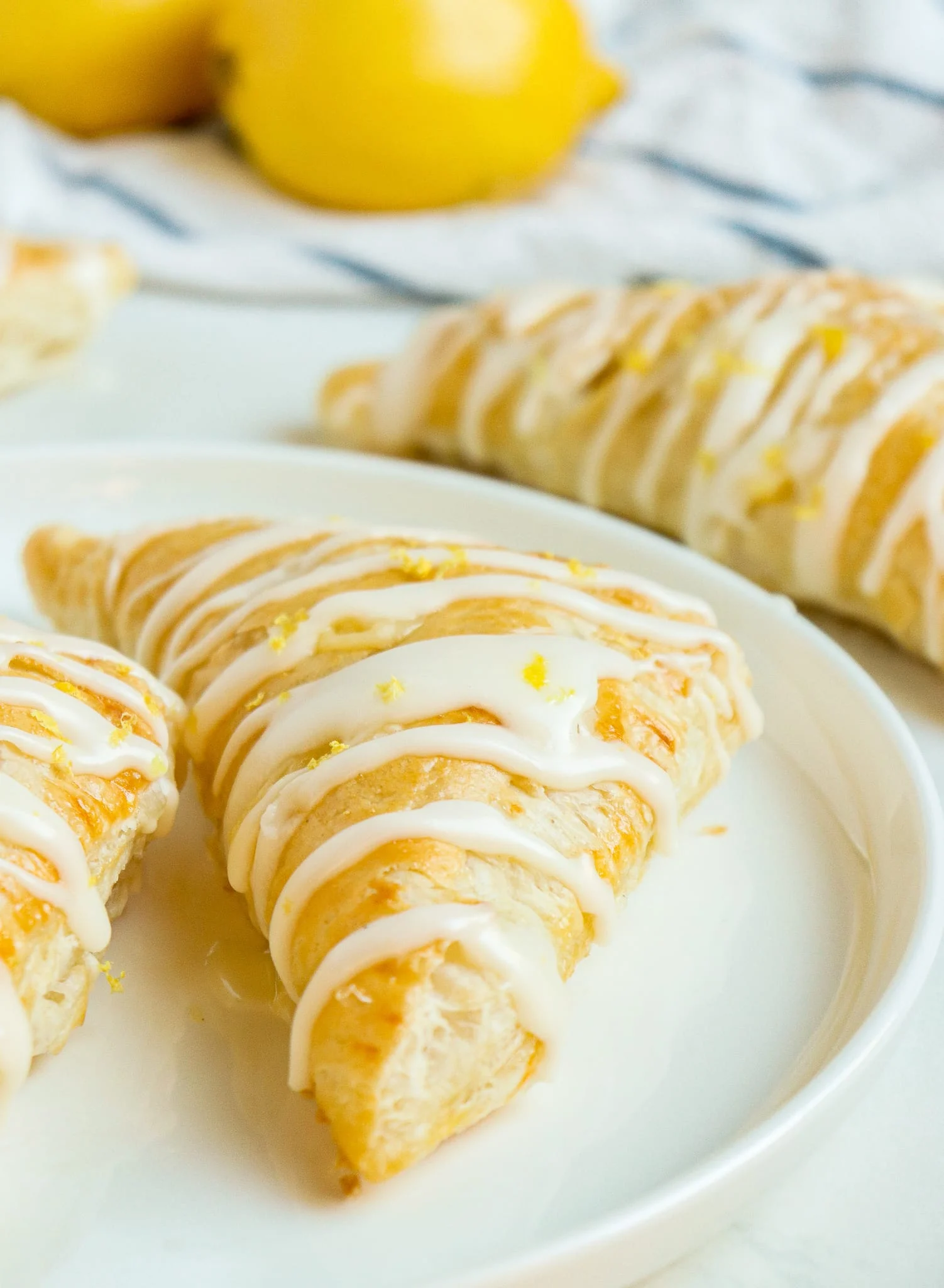 Lemon Cream Cheese Turnovers