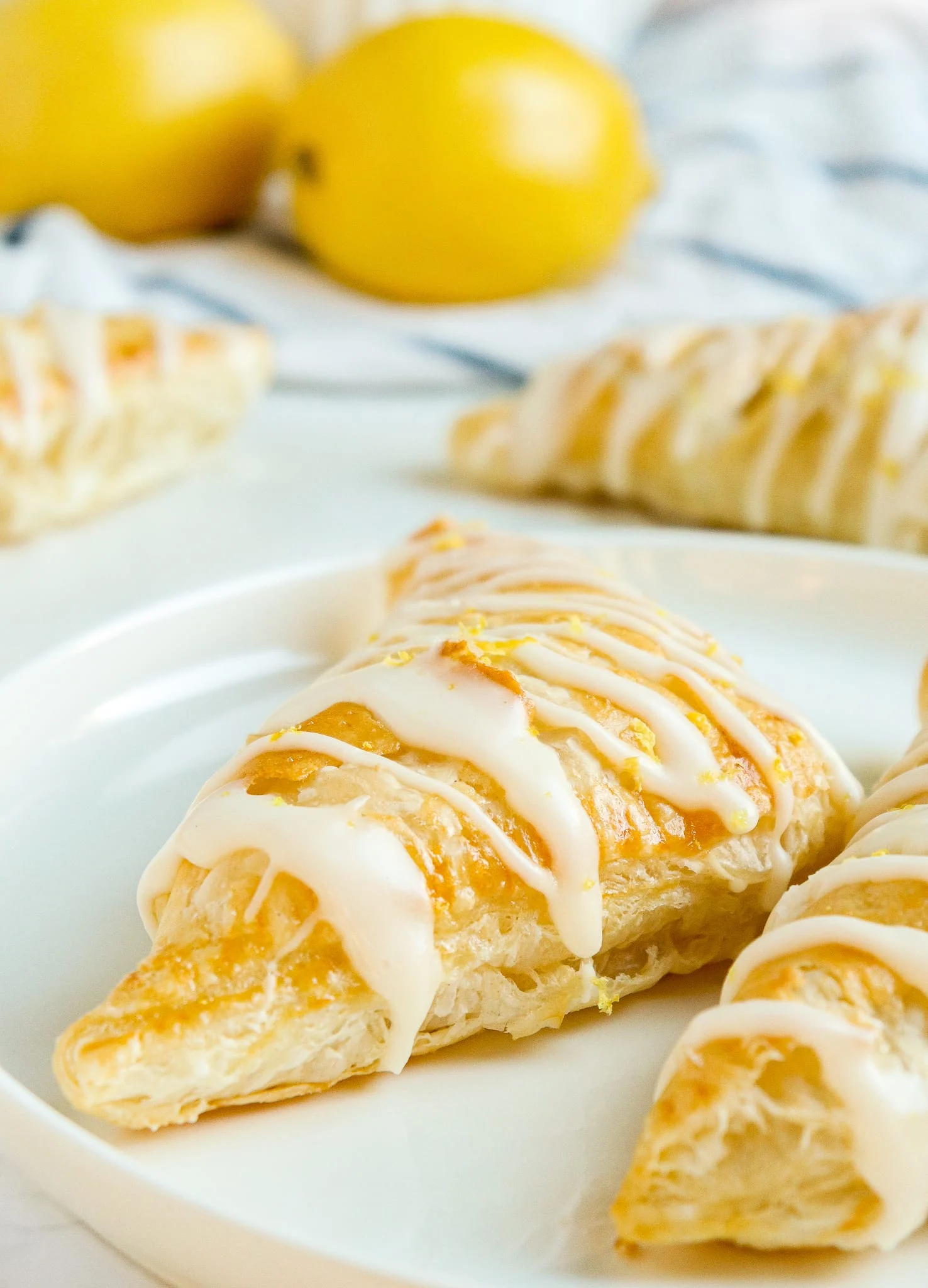 Lemon Cream Cheese Turnovers