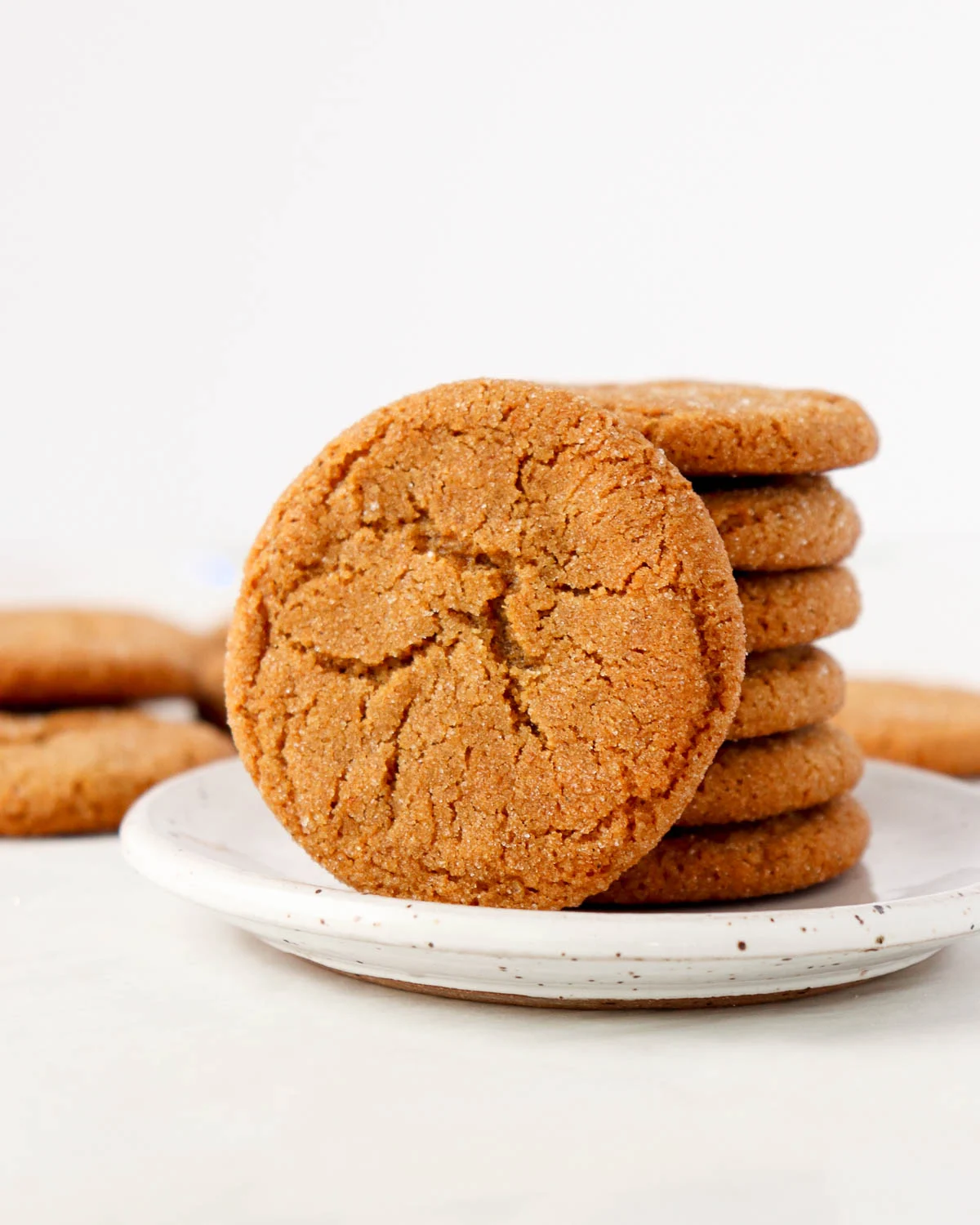 Chewy & Spicy Ginger Molasses Cookies