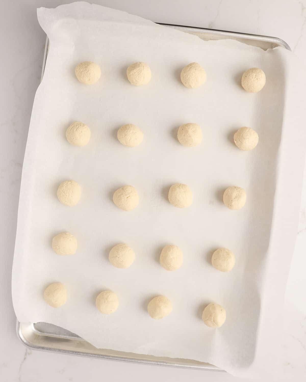 Eggnog Shortbread Cookies