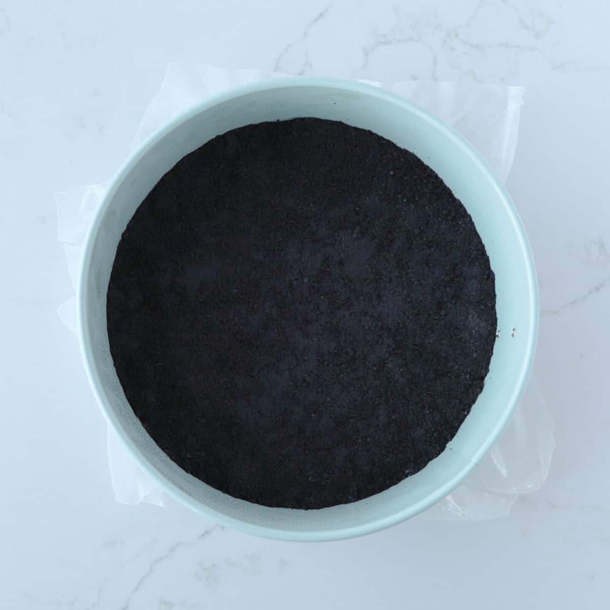 Andes Chocolate Mint Cheesecake (no-bake)