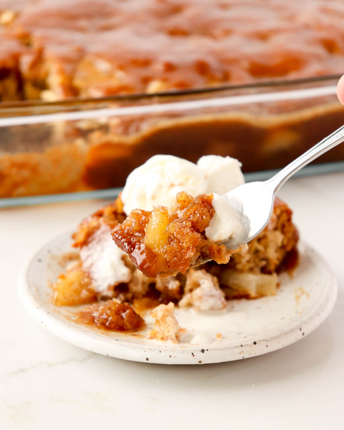 Sticky Caramel Apple Spice Cake