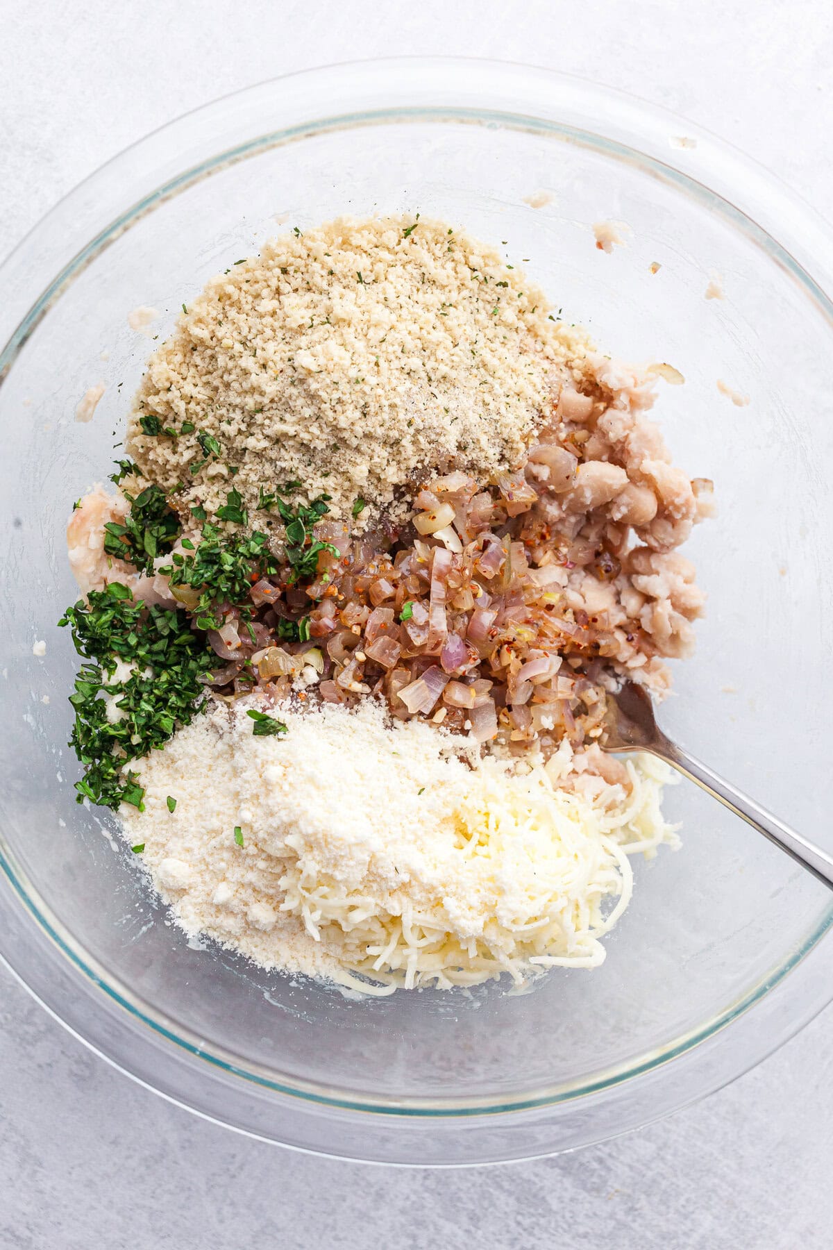 White Bean Stuffed Mushrooms Recipe