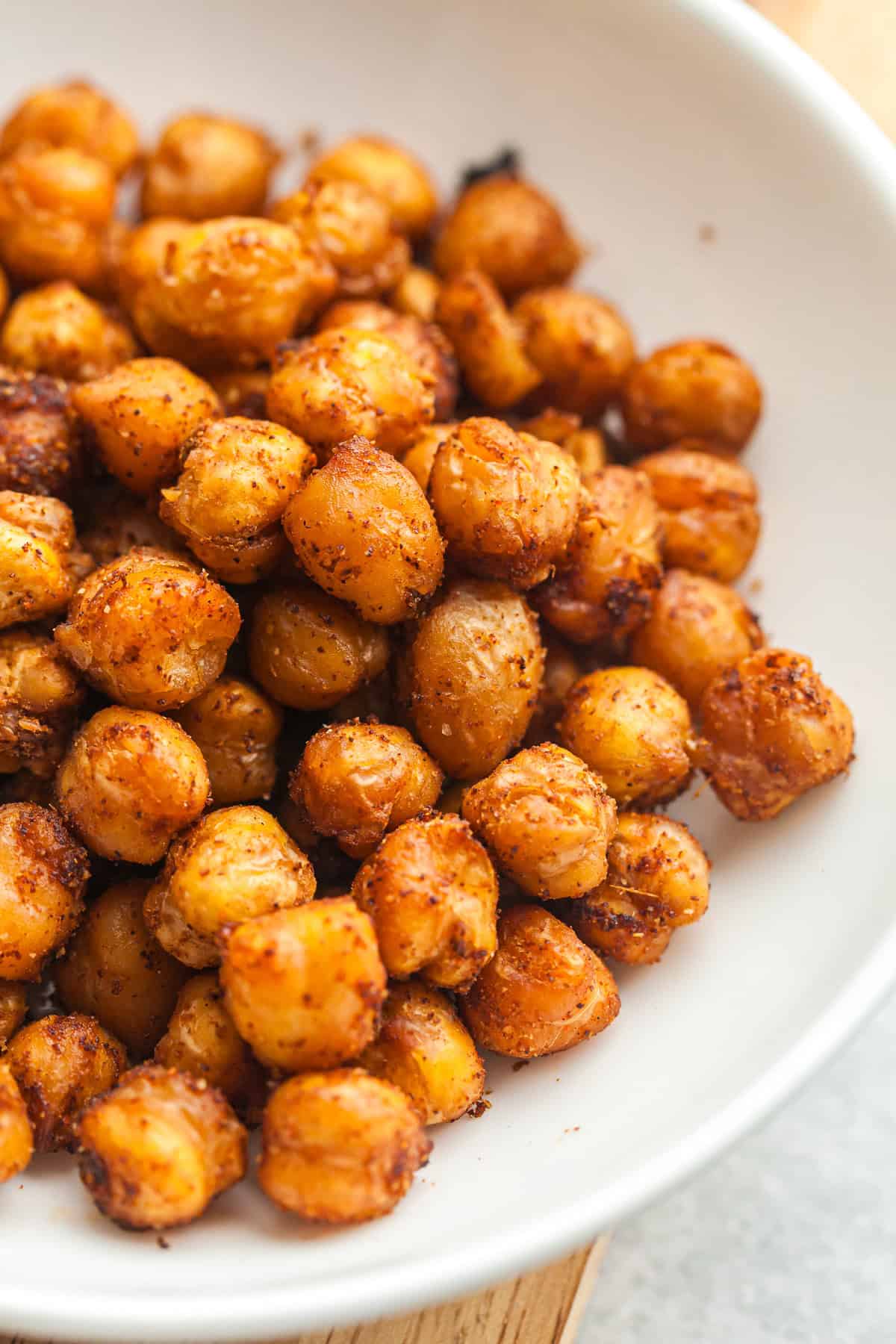 Crispy Air Fryer Chickpeas