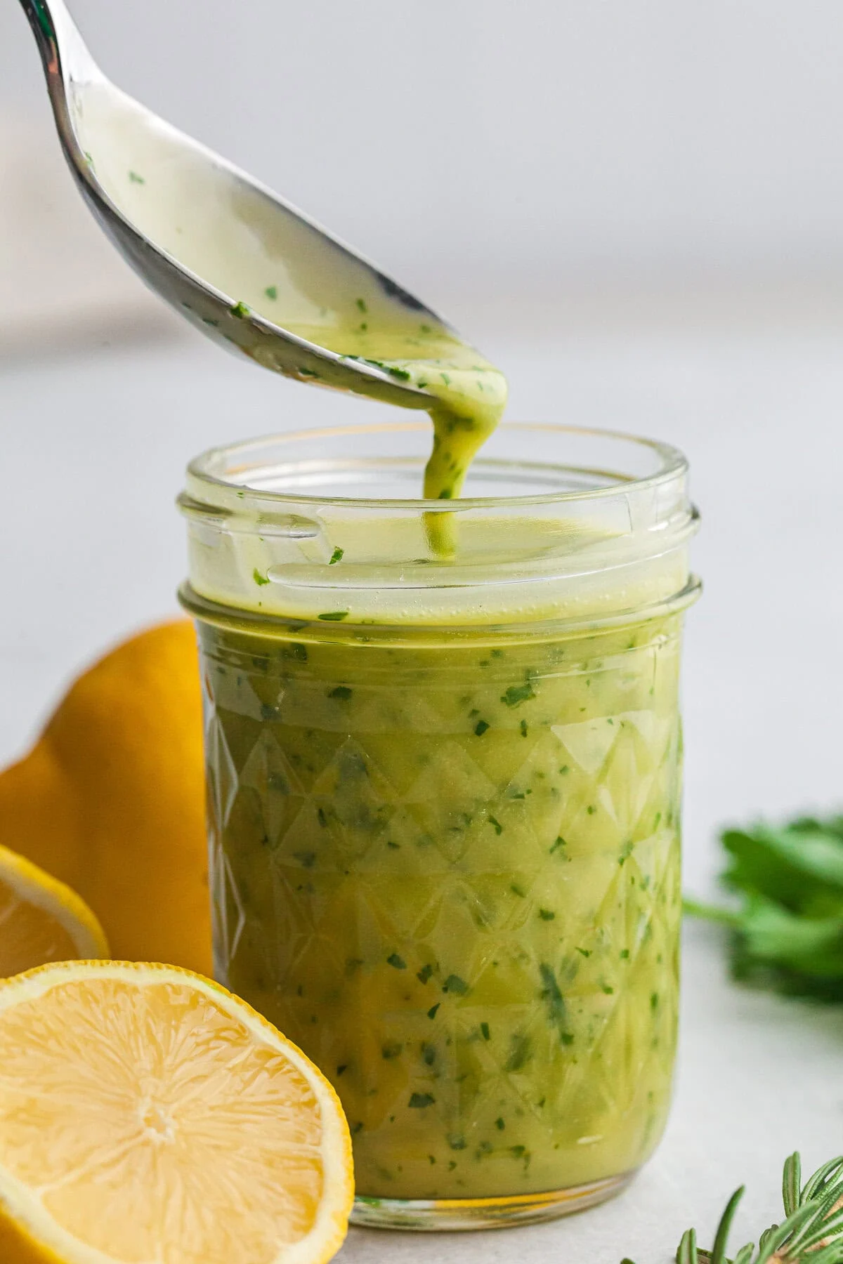 Zesty Lemon Herb Salad Dressing