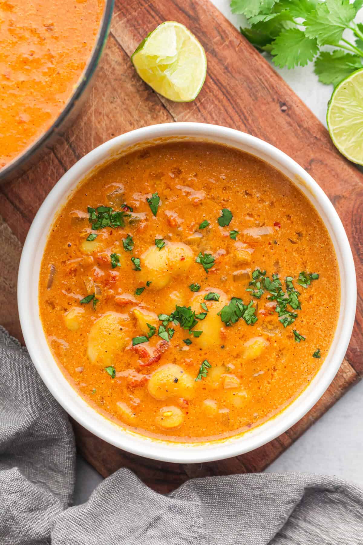 Curried Butter Beans