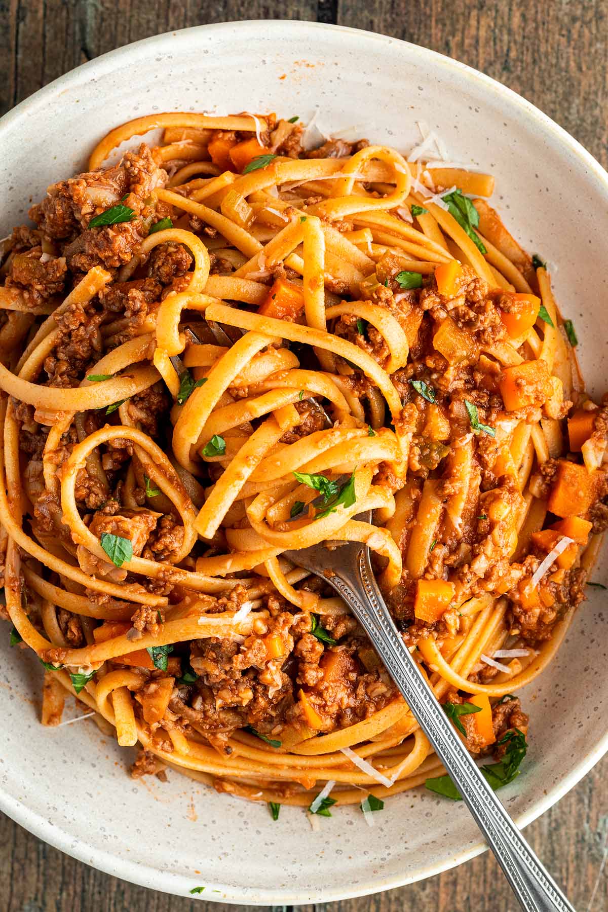 Low-Calorie Spaghetti Bolognese