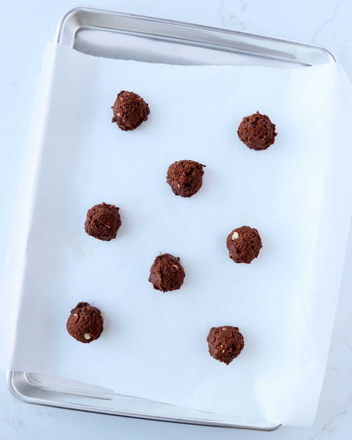 Triple Chocolate Fudge Cookies