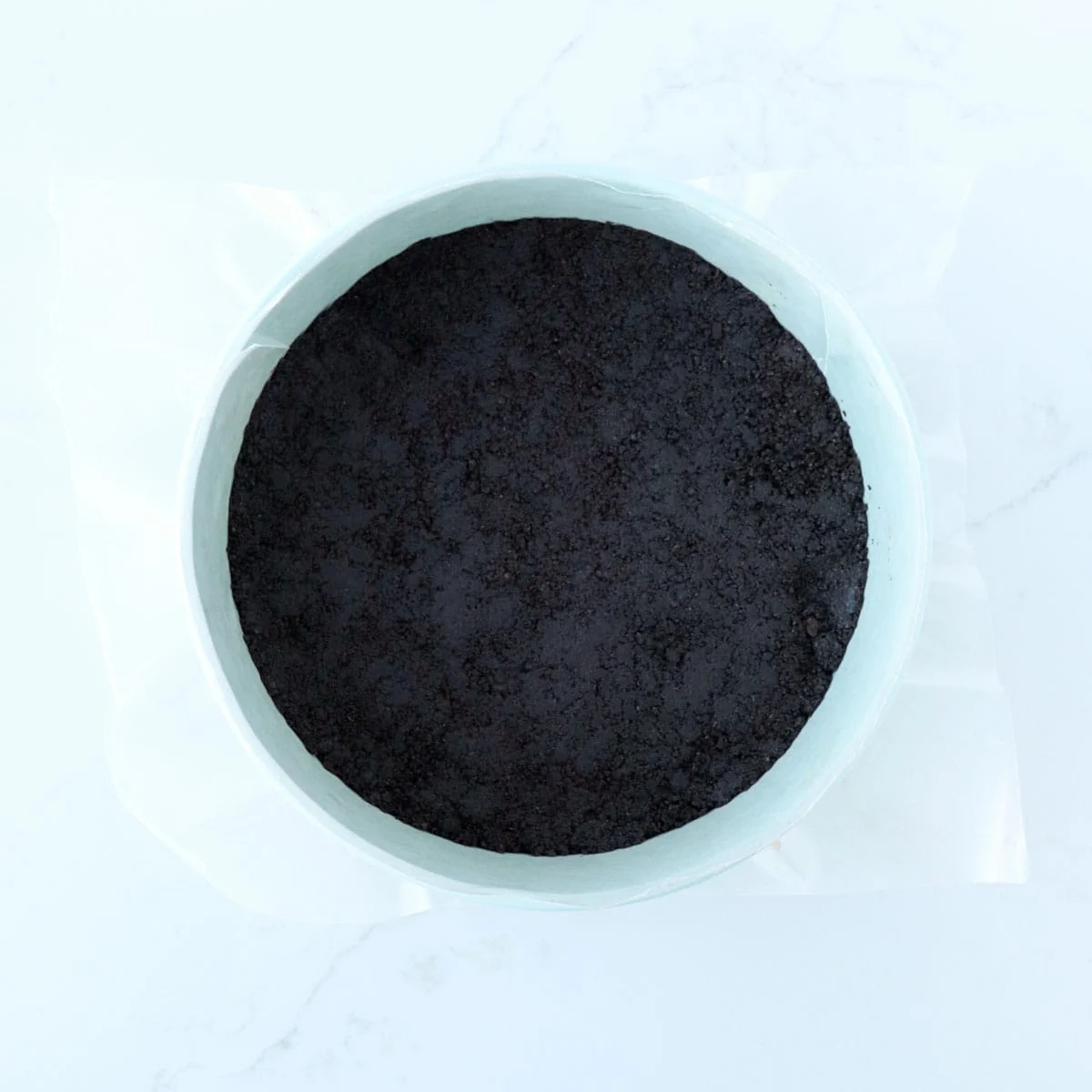 No Bake Triple Chocolate Cheesecake