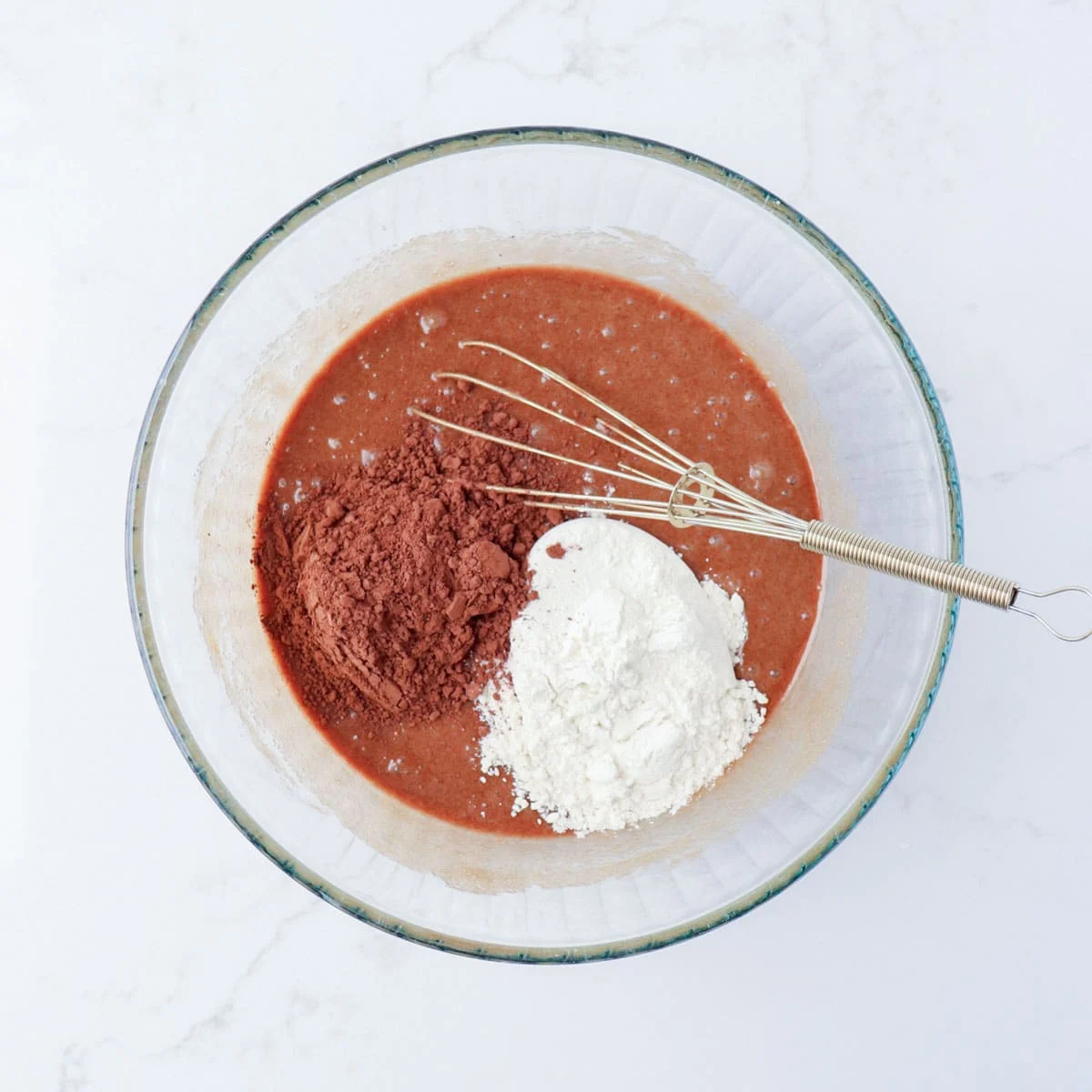 Mint Cream Cheese Brownies