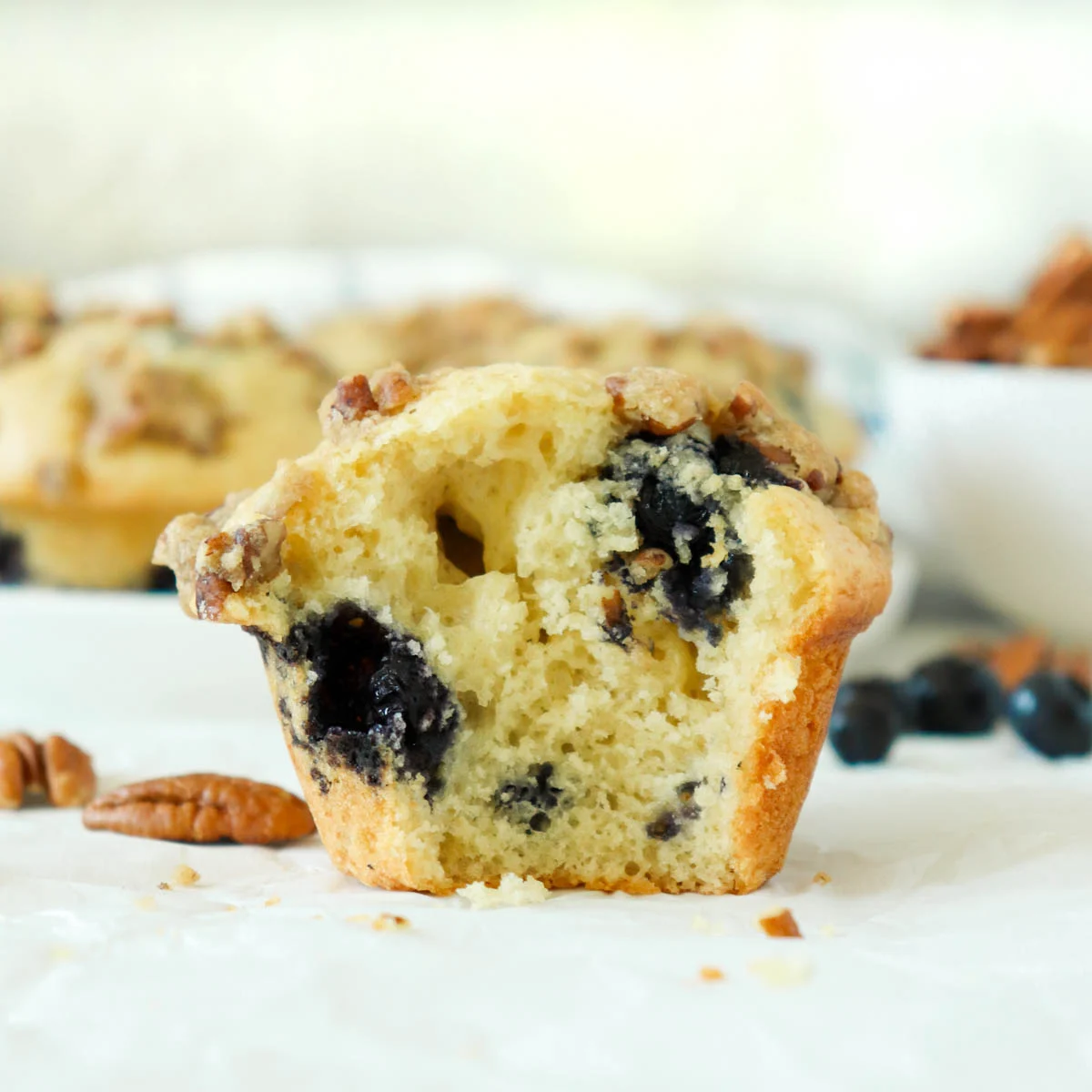 Blueberry Pecan Muffins