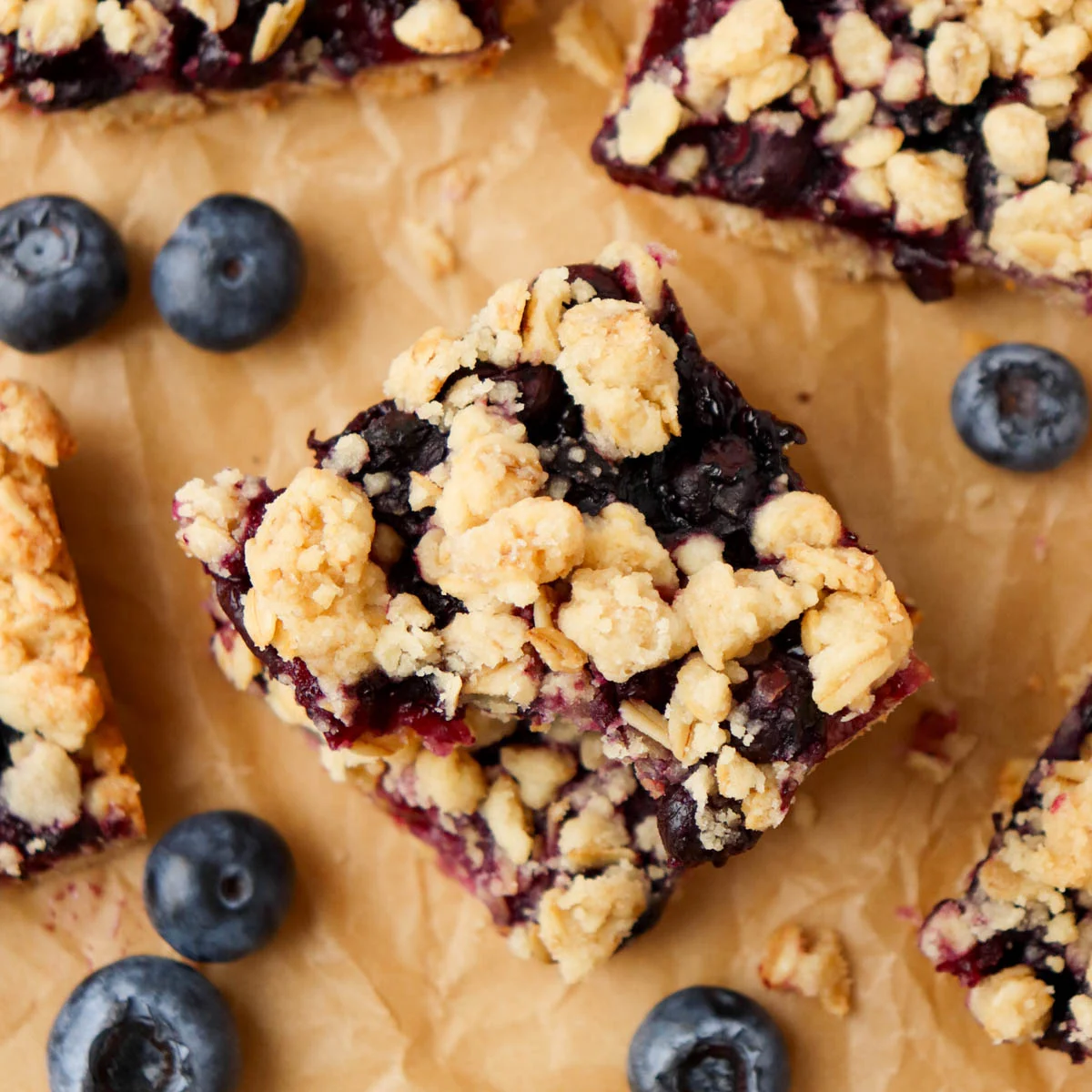Blueberry Oatmeal Bars