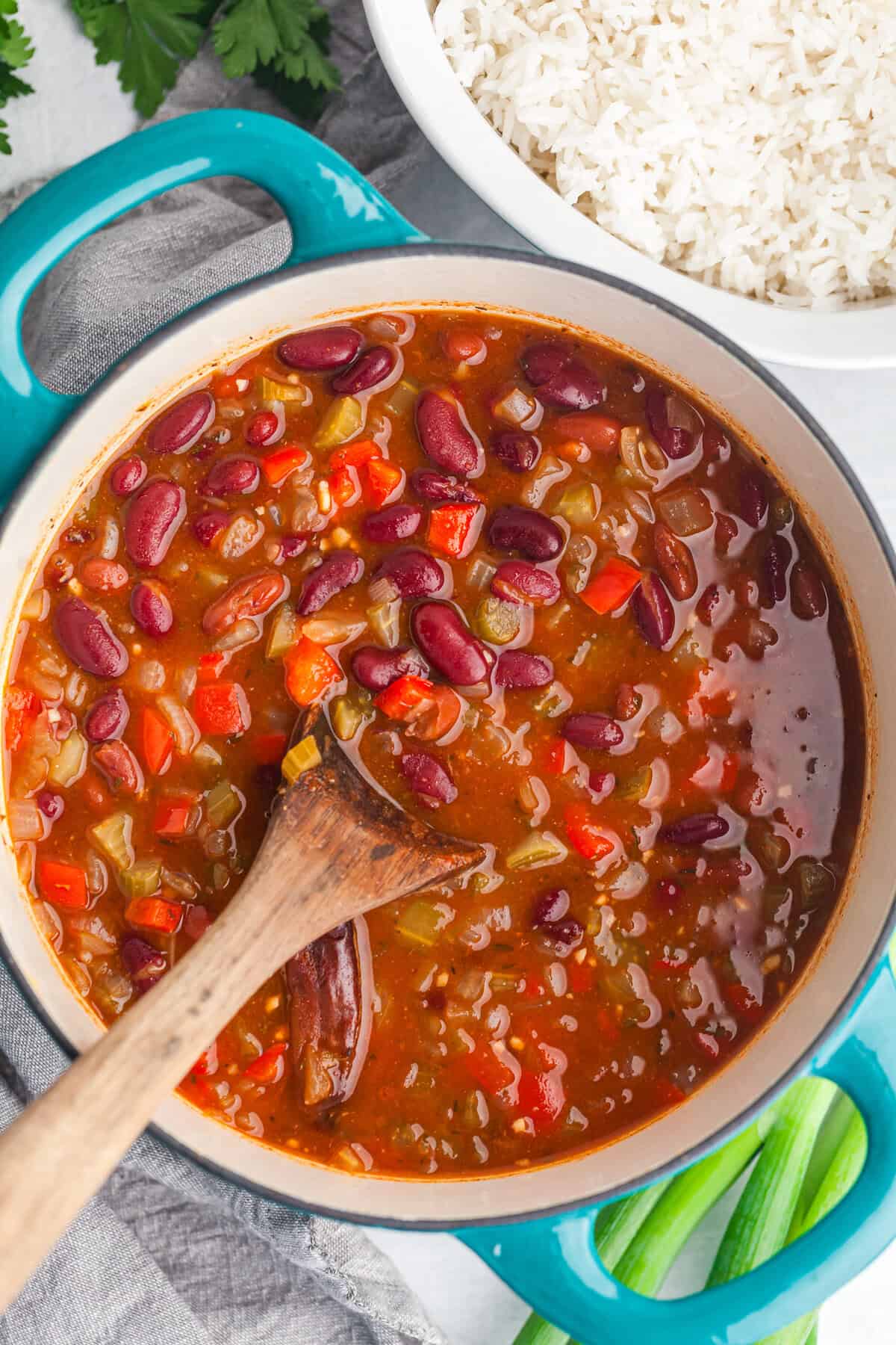 Vegetarian Red Beans and Rice Recipe
