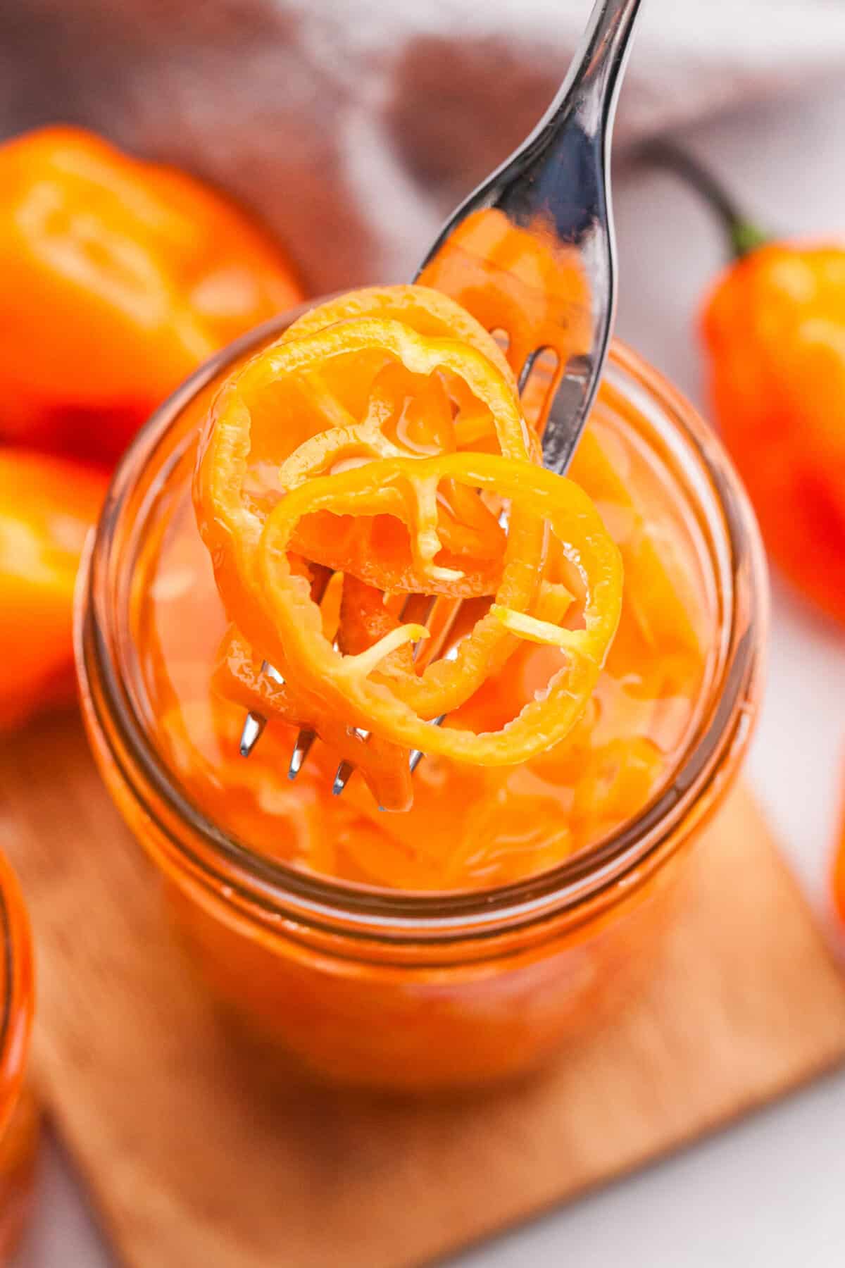 Pickled Habaneros