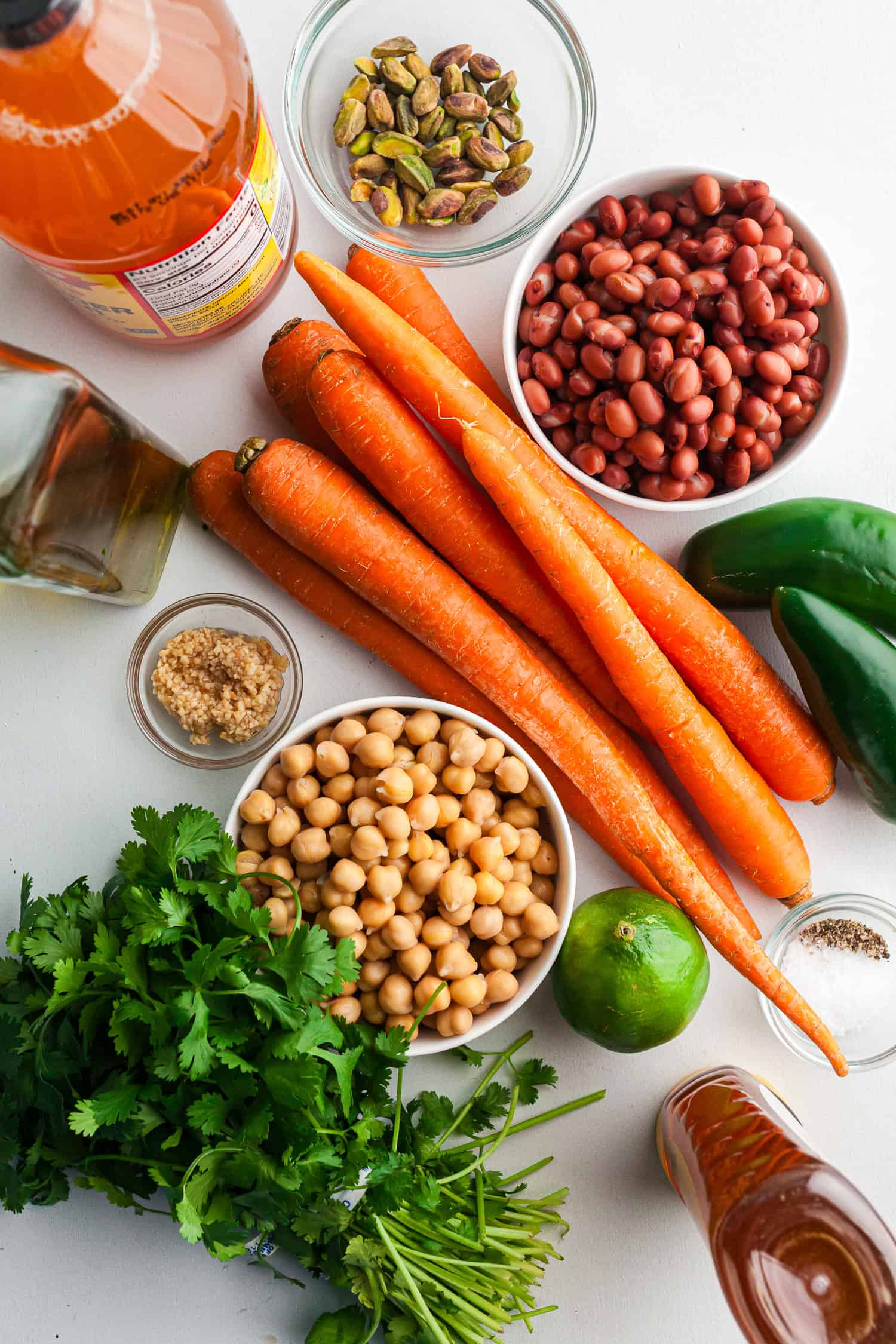 Bright & Tangy Chickpea Carrot Salad