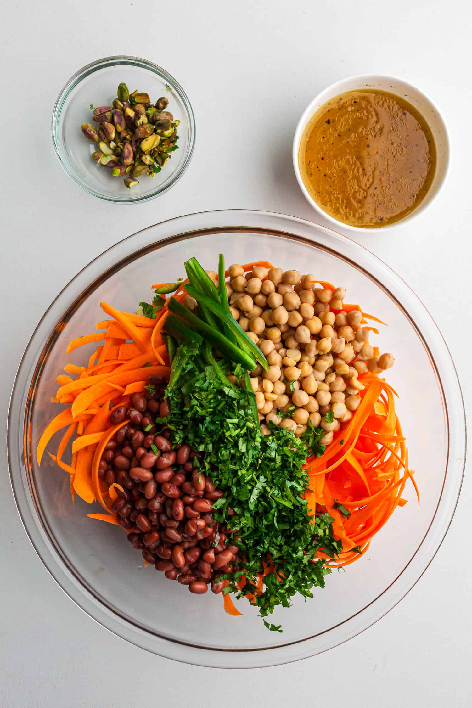Bright & Tangy Chickpea Carrot Salad