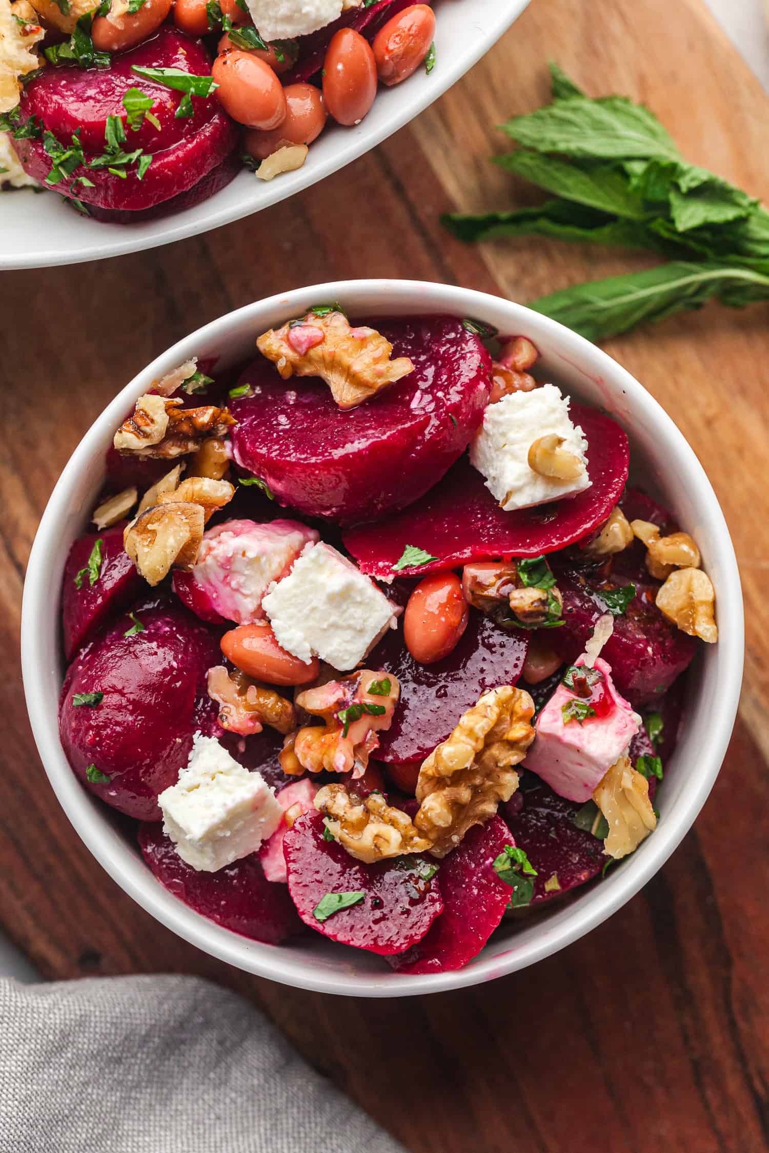 Beet Salad with Feta and Walnuts