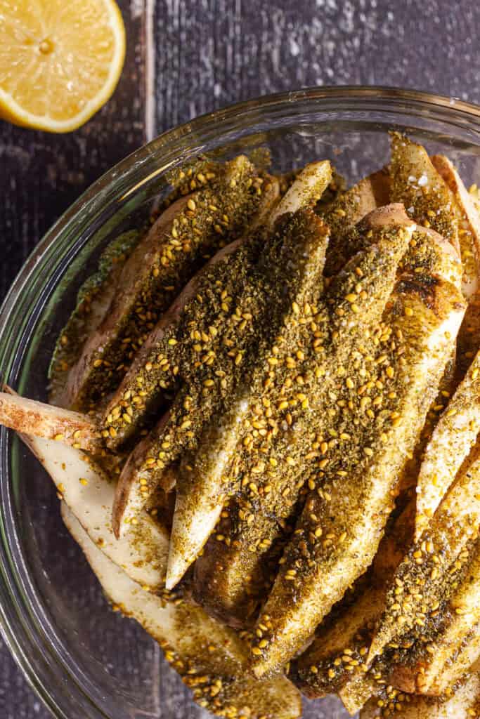 Bake Za'atar Fries