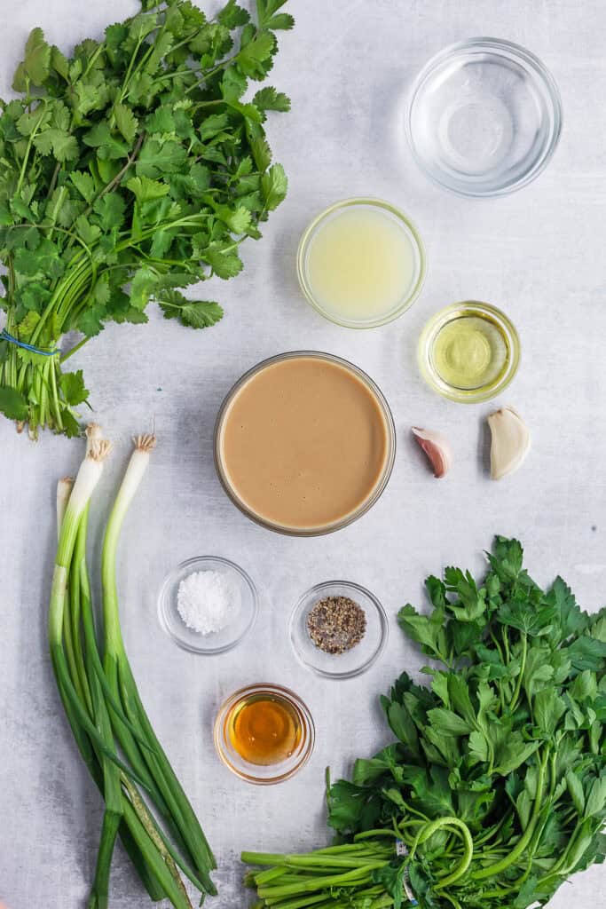 Lemon Herb Tahini Sauce 