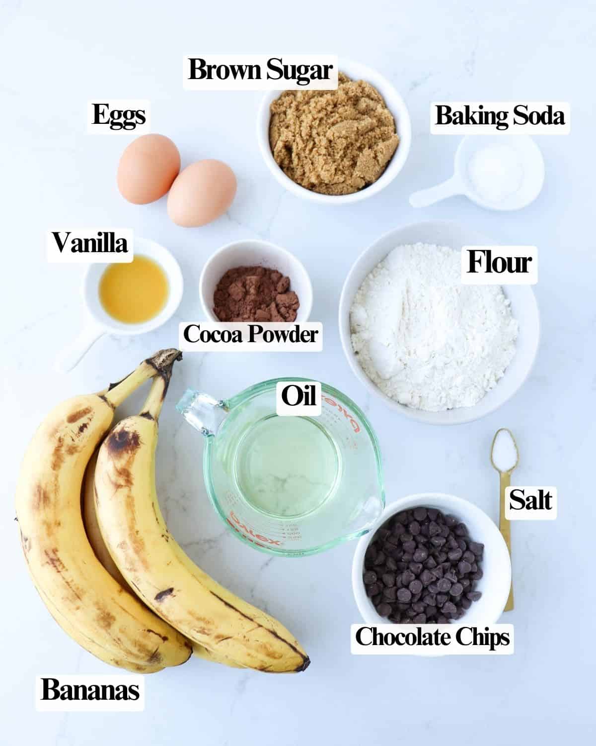 Chocolate Marbled Banana Bread