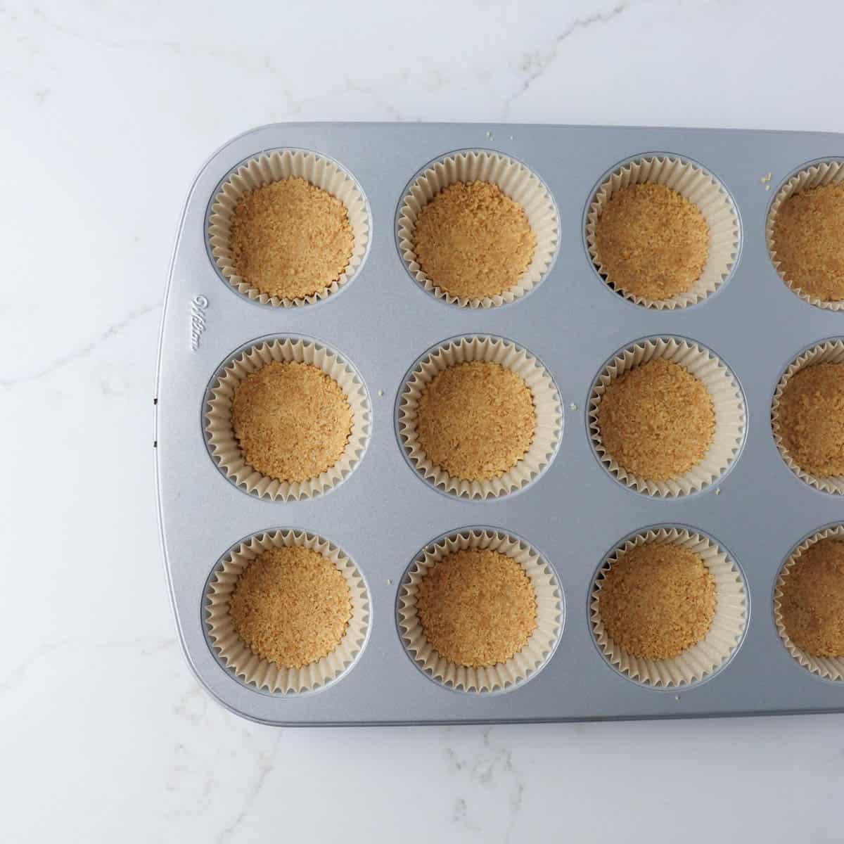 No-Bake Mini S'mores Cheesecakes