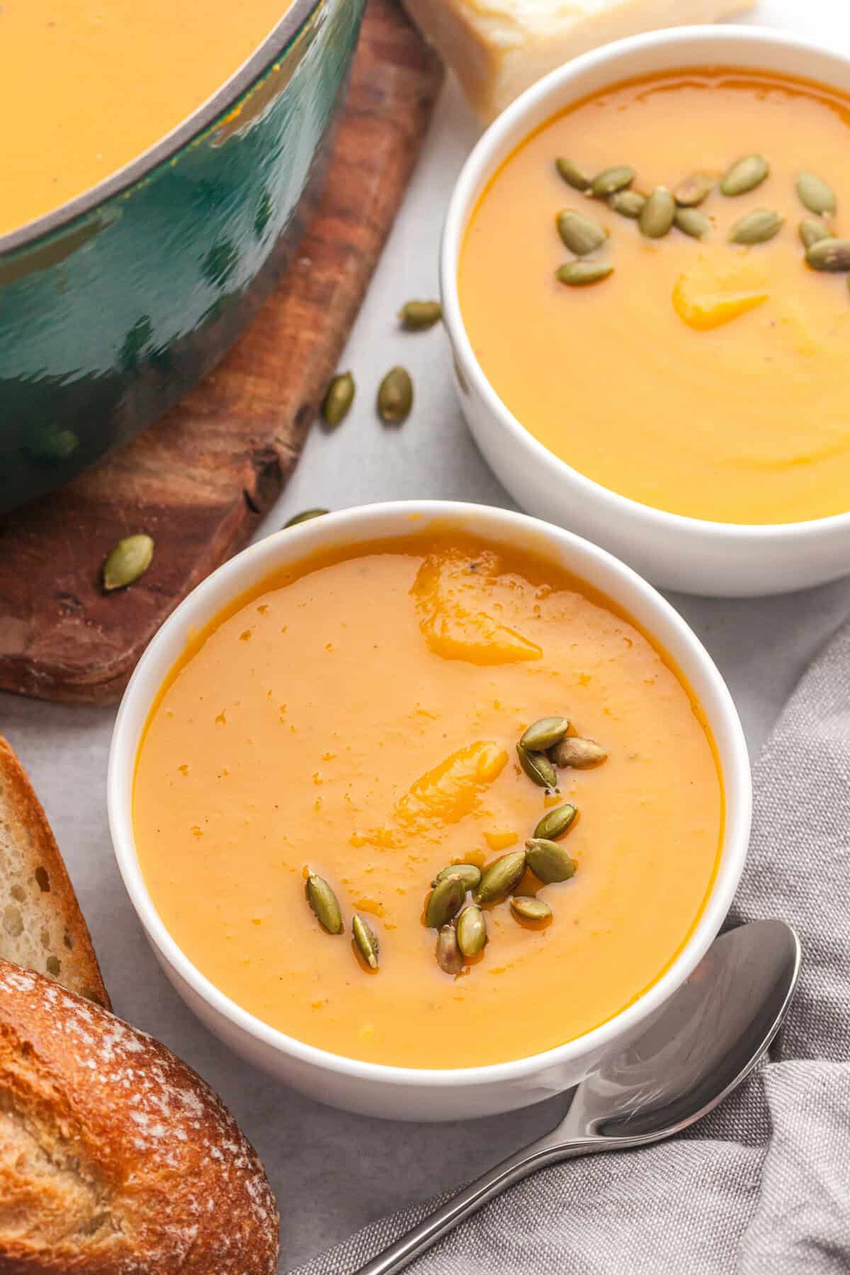 Butternut Squash White Bean Soup