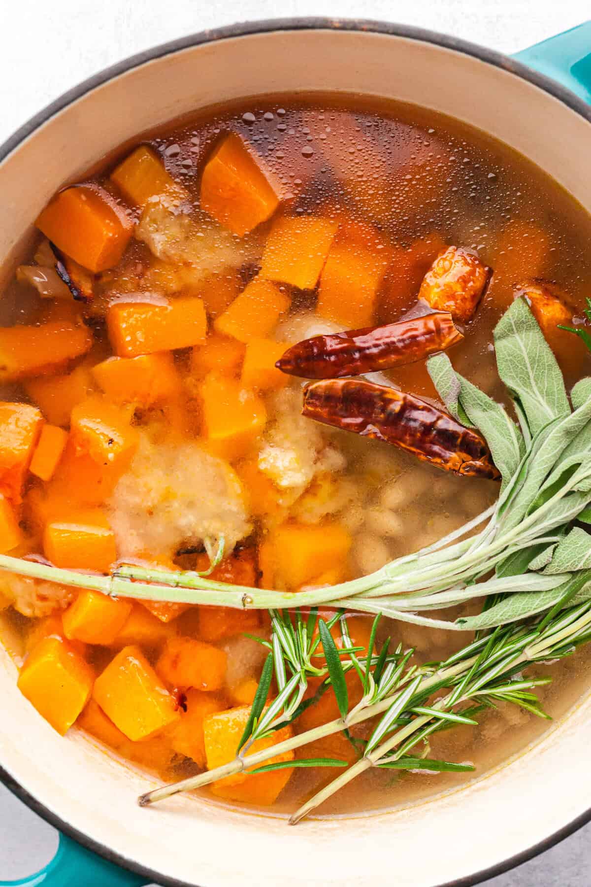 Butternut Squash White Bean Soup