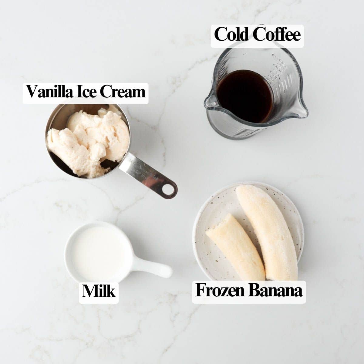 Coffee Banana Milkshake